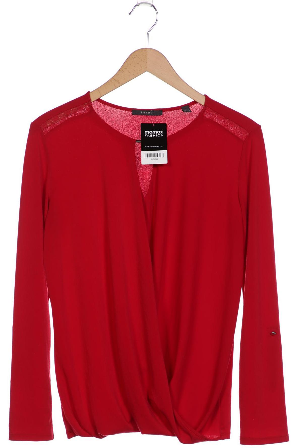 

Esprit Damen Langarmshirt, rot, Gr. 42