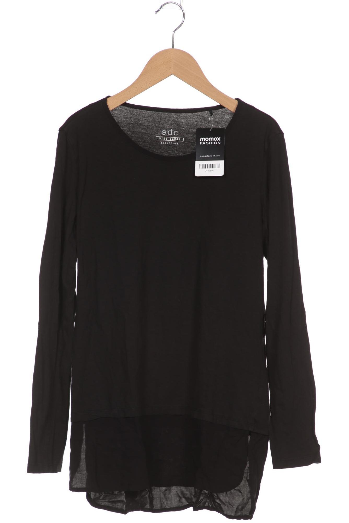 

Esprit Damen Langarmshirt, schwarz, Gr. 42