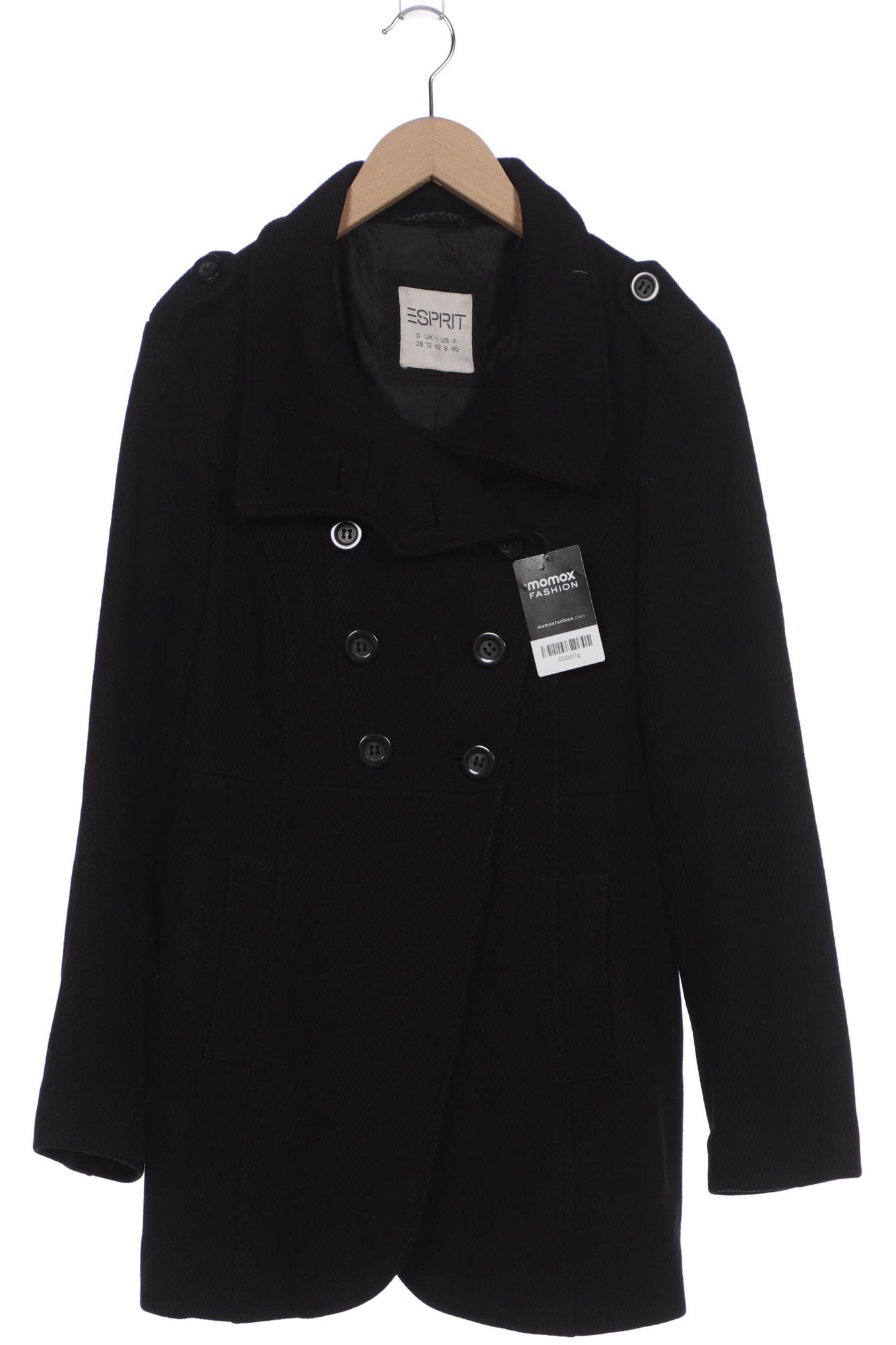 

Esprit Damen Mantel, schwarz, Gr. 38