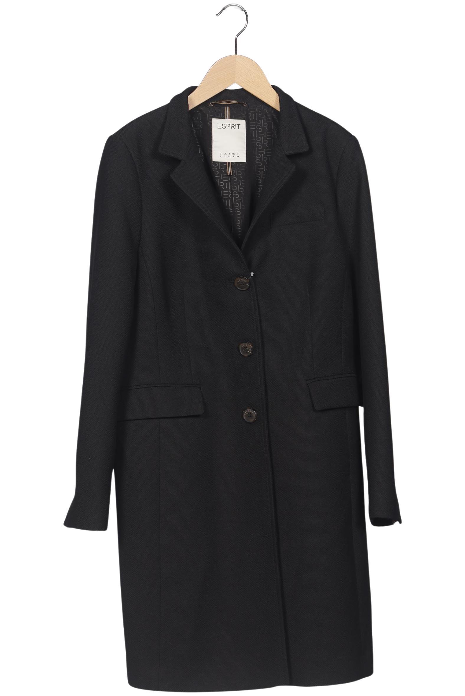 

Esprit Damen Mantel, schwarz, Gr. 42