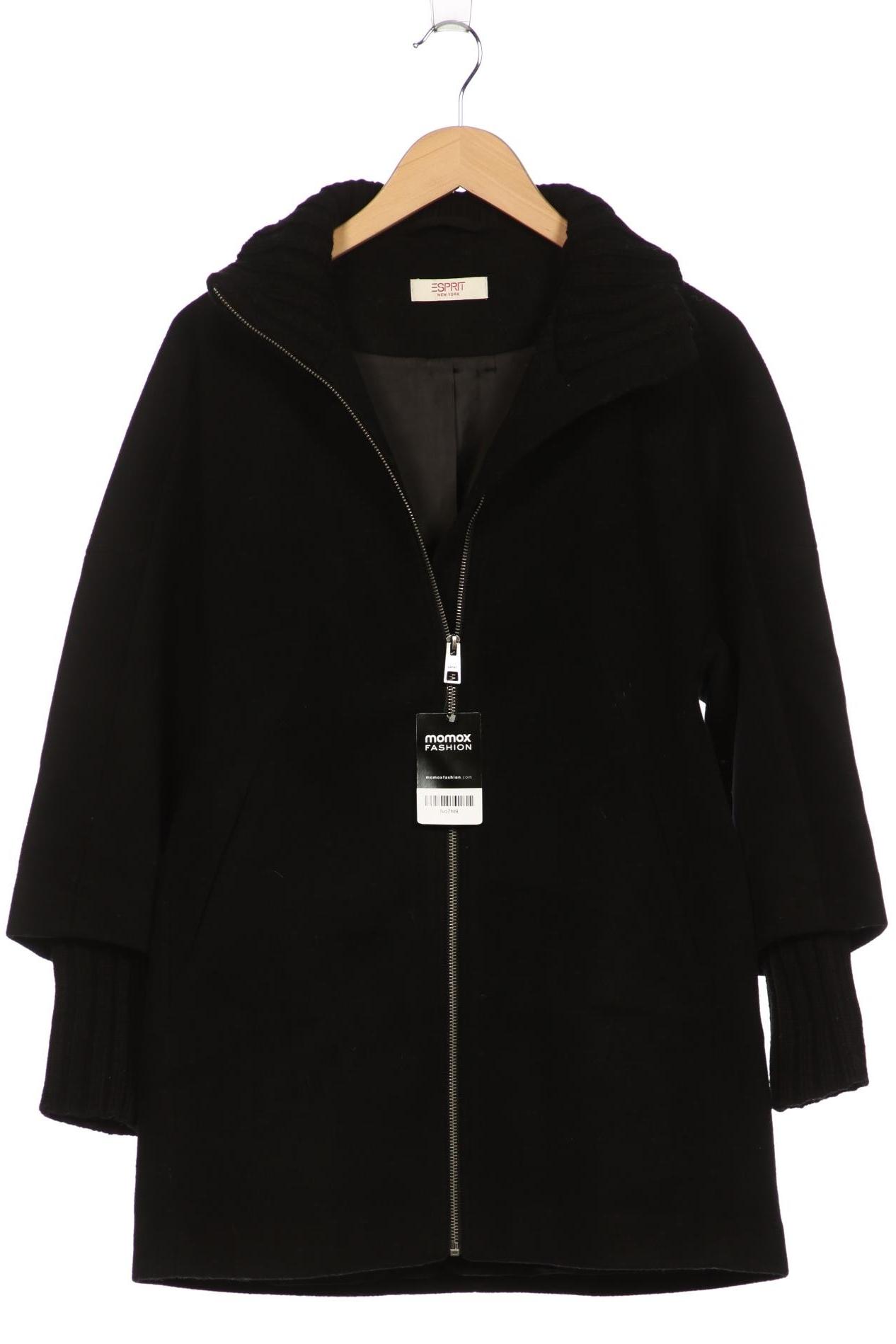 

Esprit Damen Mantel, schwarz, Gr. 34