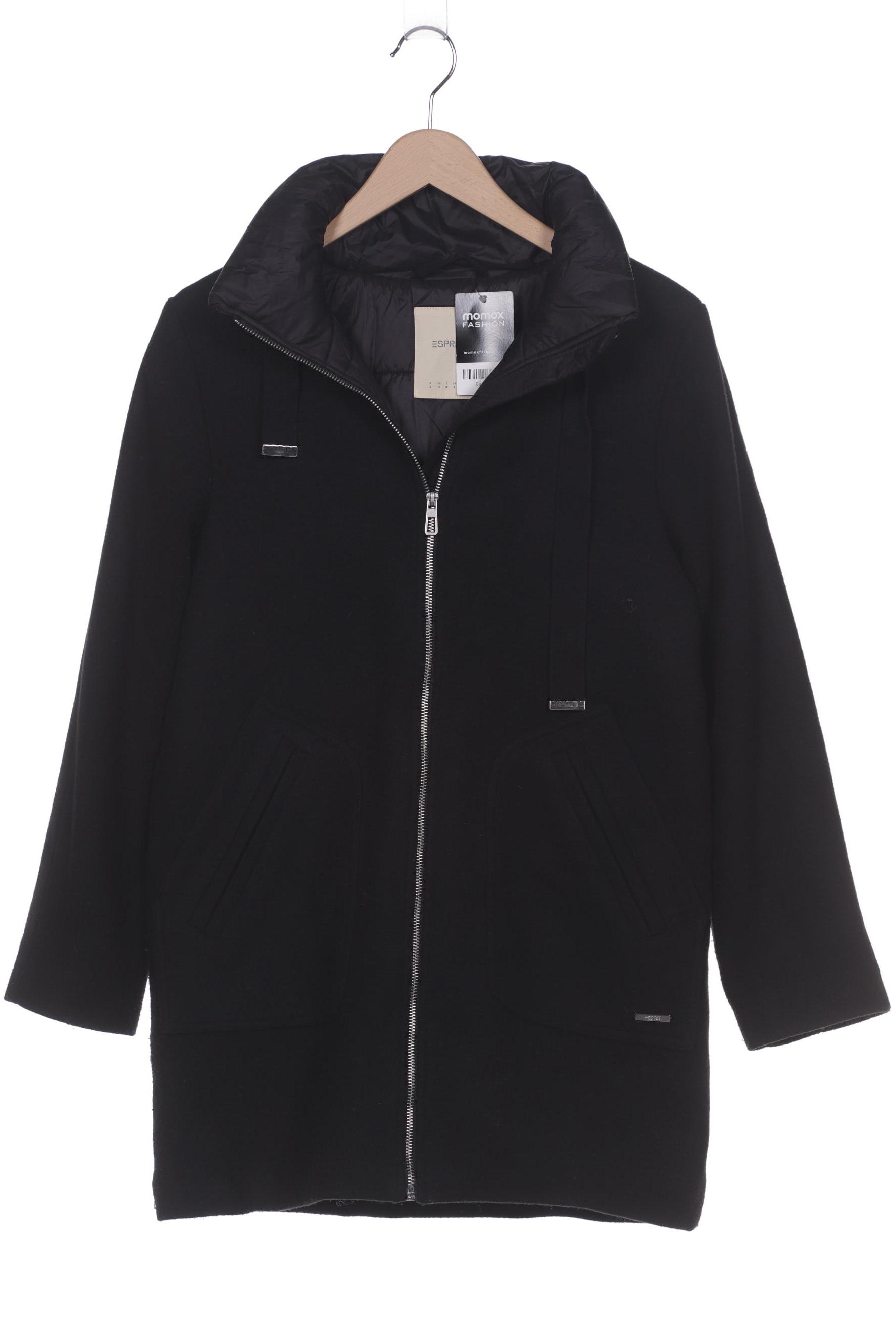 

Esprit Damen Mantel, schwarz, Gr. 36