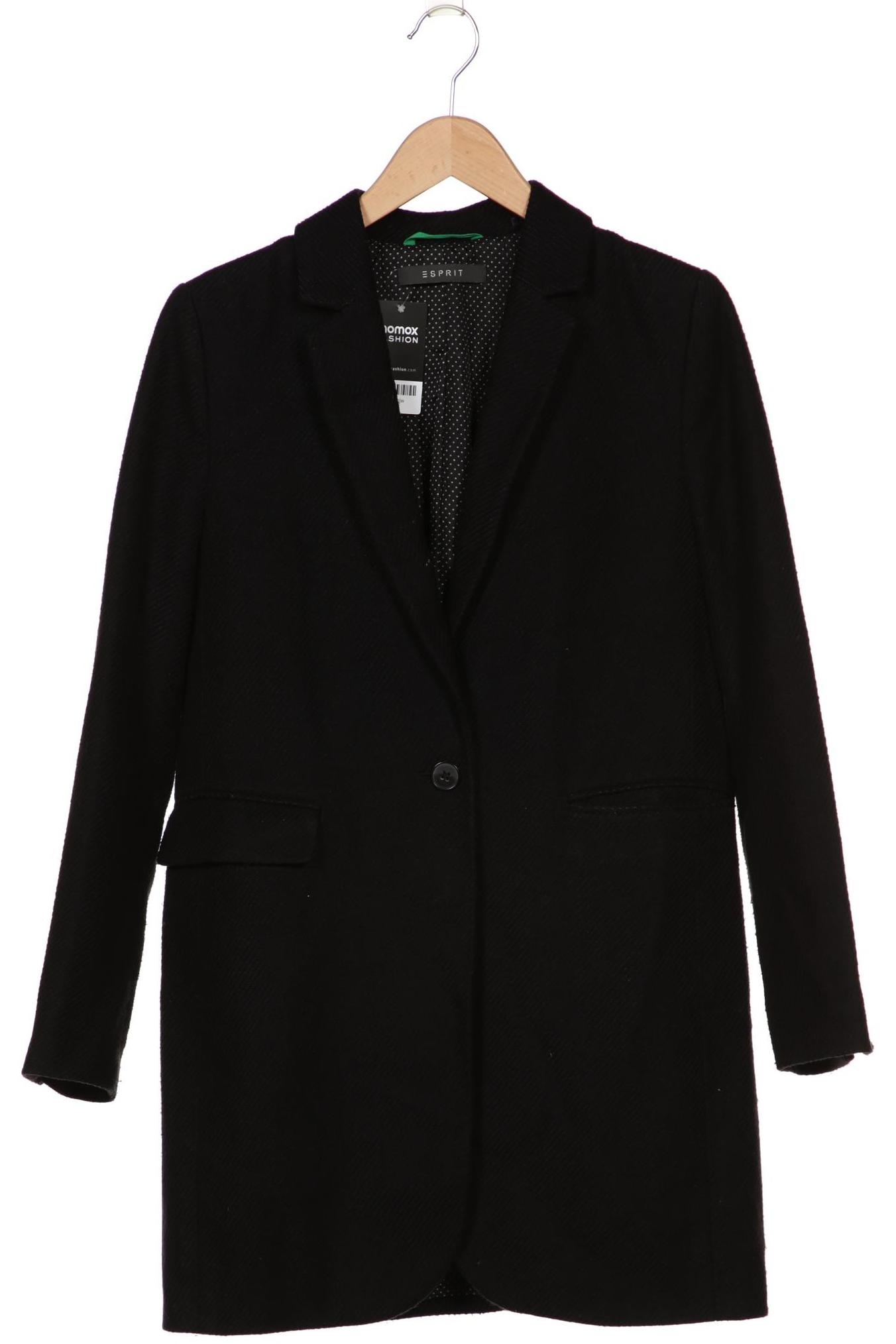 

Esprit Damen Mantel, schwarz, Gr. 36