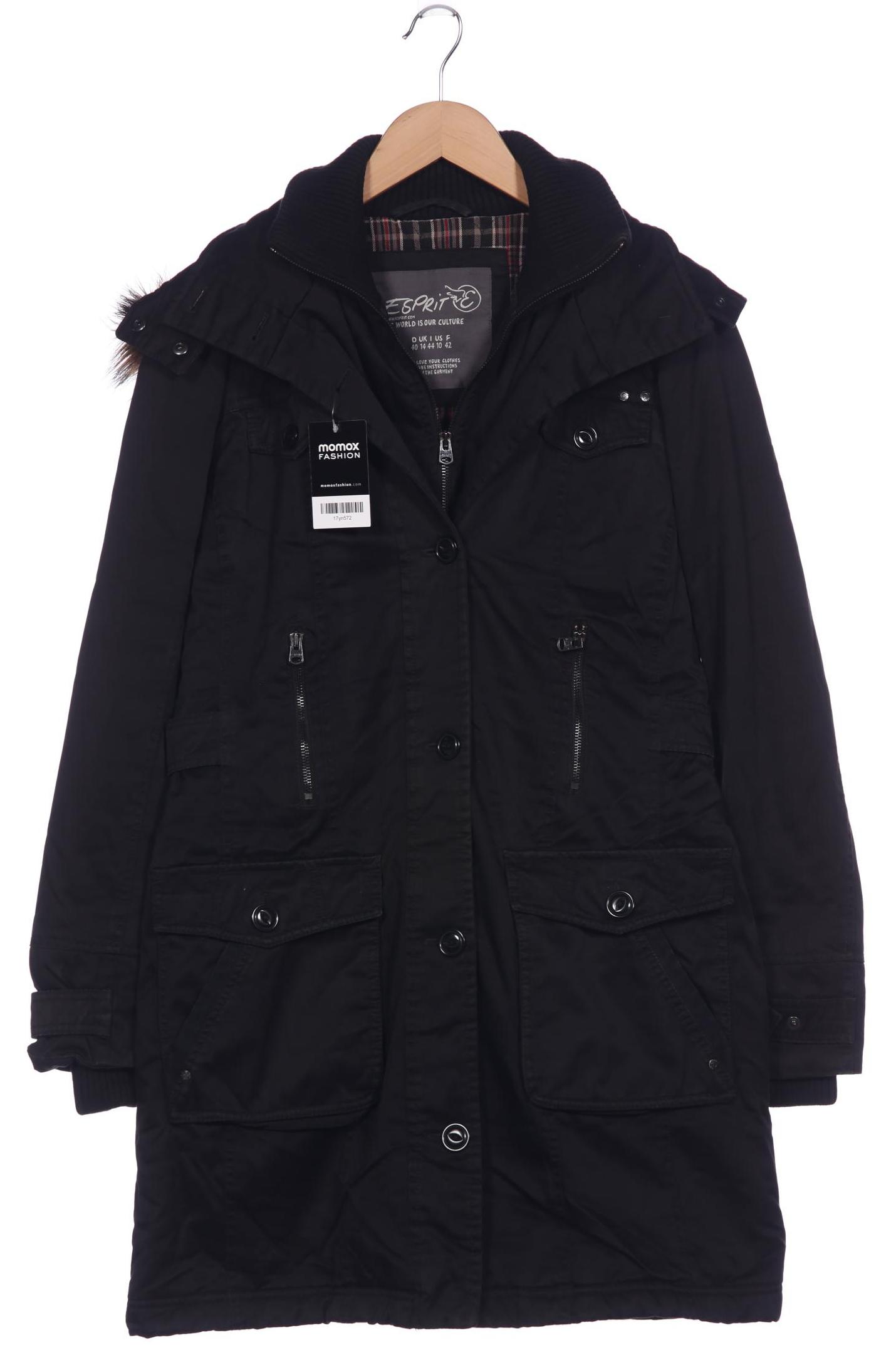 

Esprit Damen Mantel, schwarz, Gr. 40