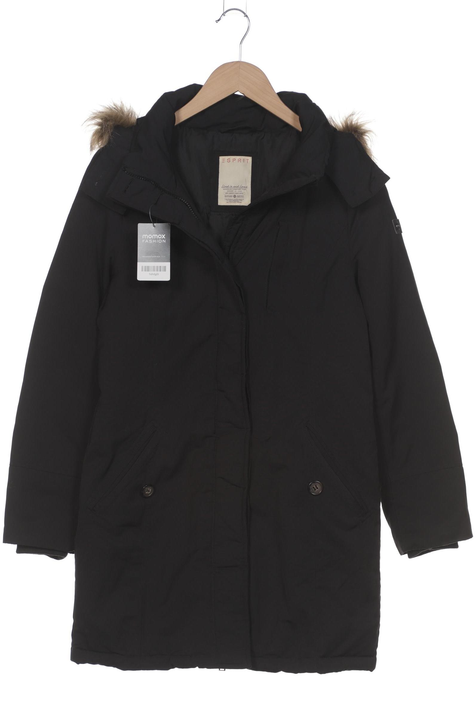 

Esprit Damen Mantel, schwarz, Gr. 34