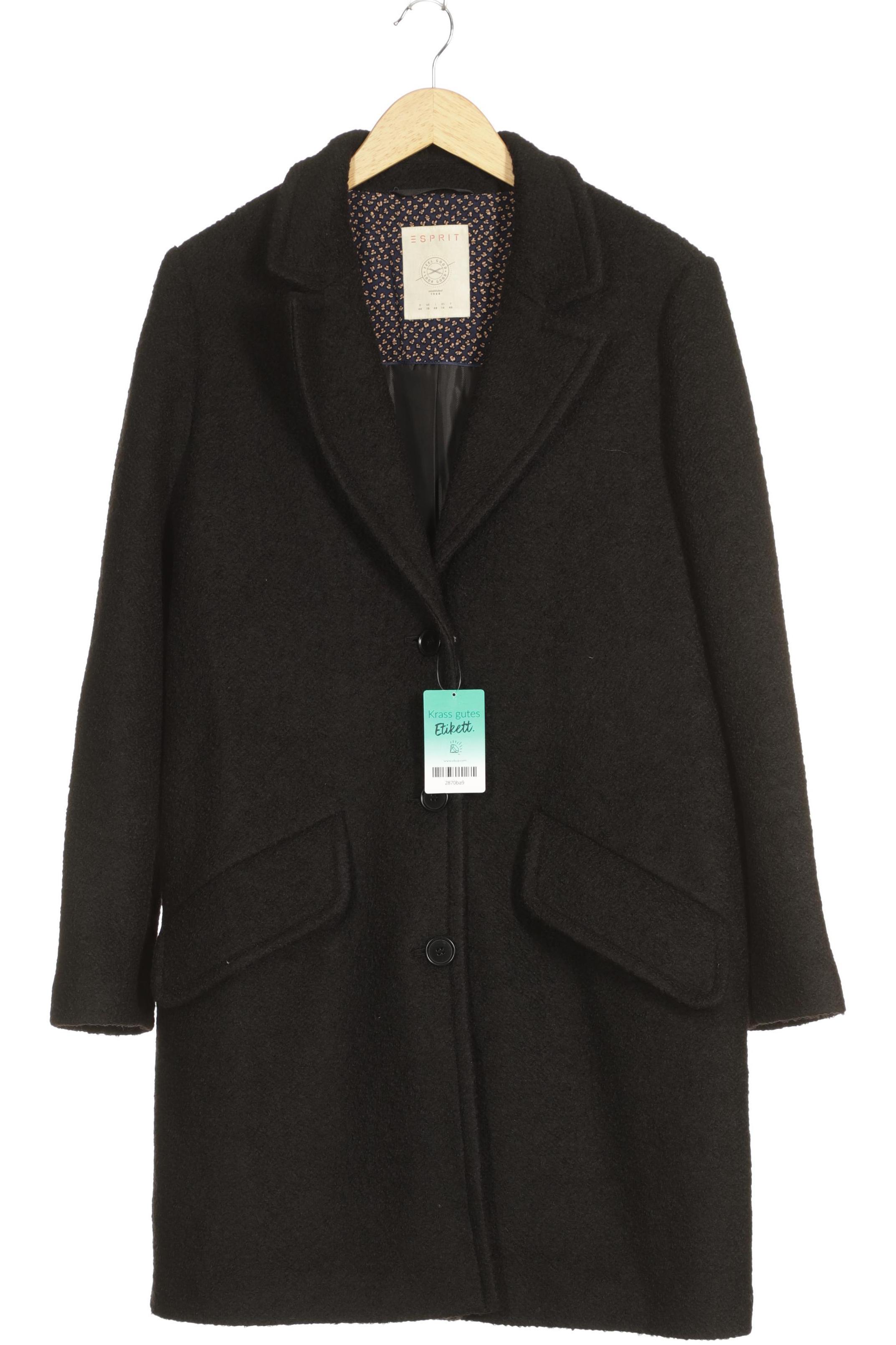 

Esprit Damen Mantel, schwarz, Gr. 44