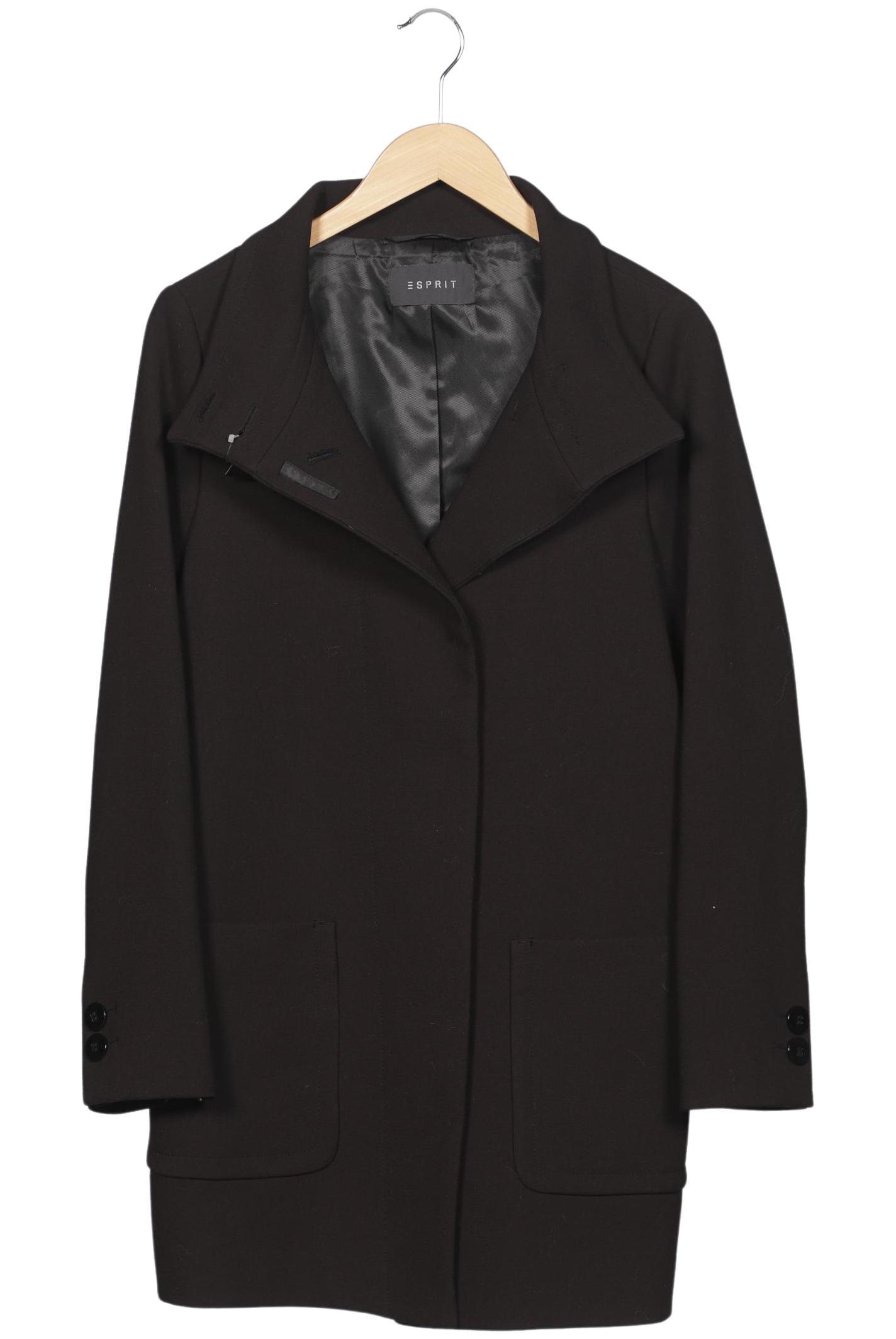 

Esprit Damen Mantel, schwarz, Gr. 38