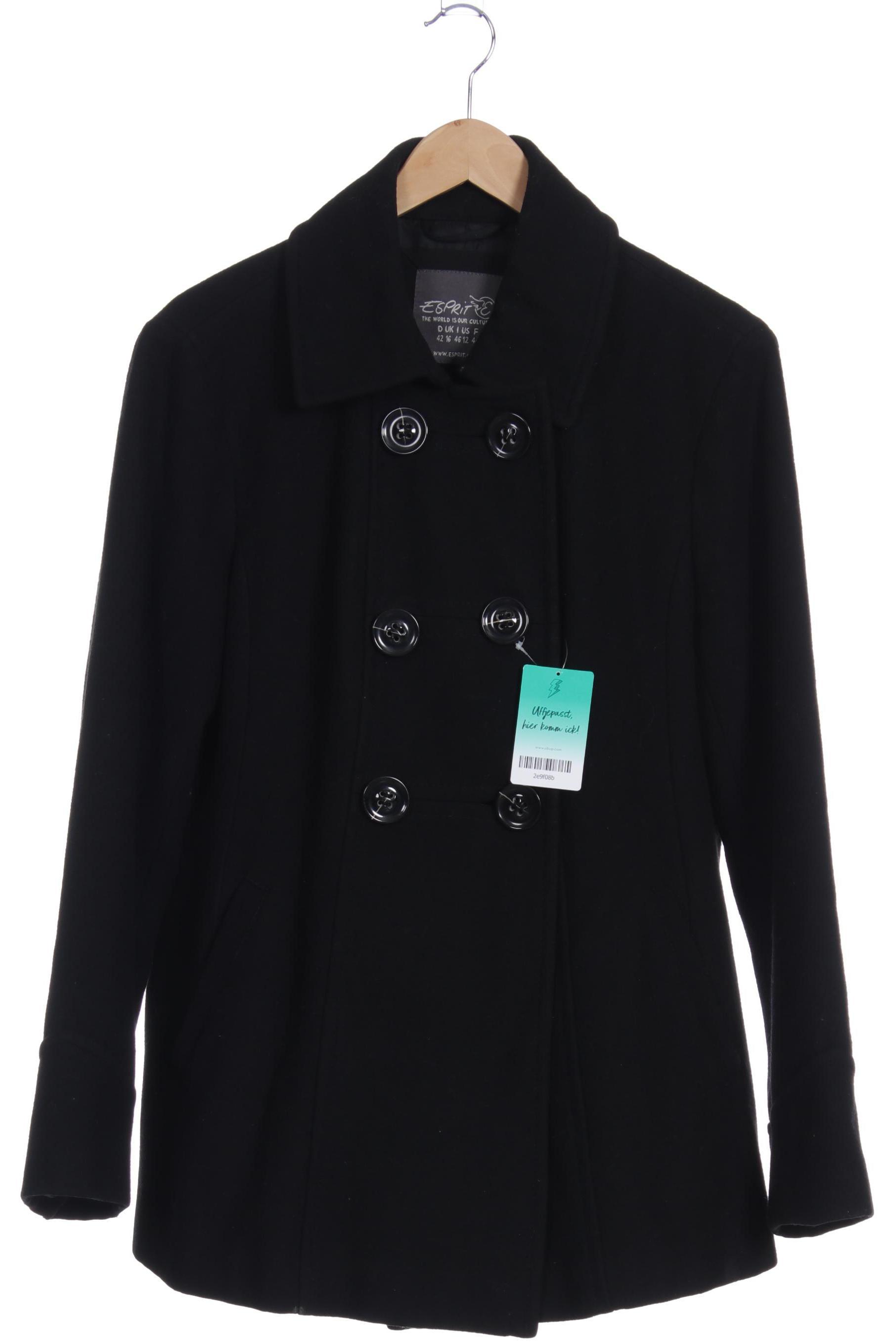 

Esprit Damen Mantel, schwarz, Gr. 42