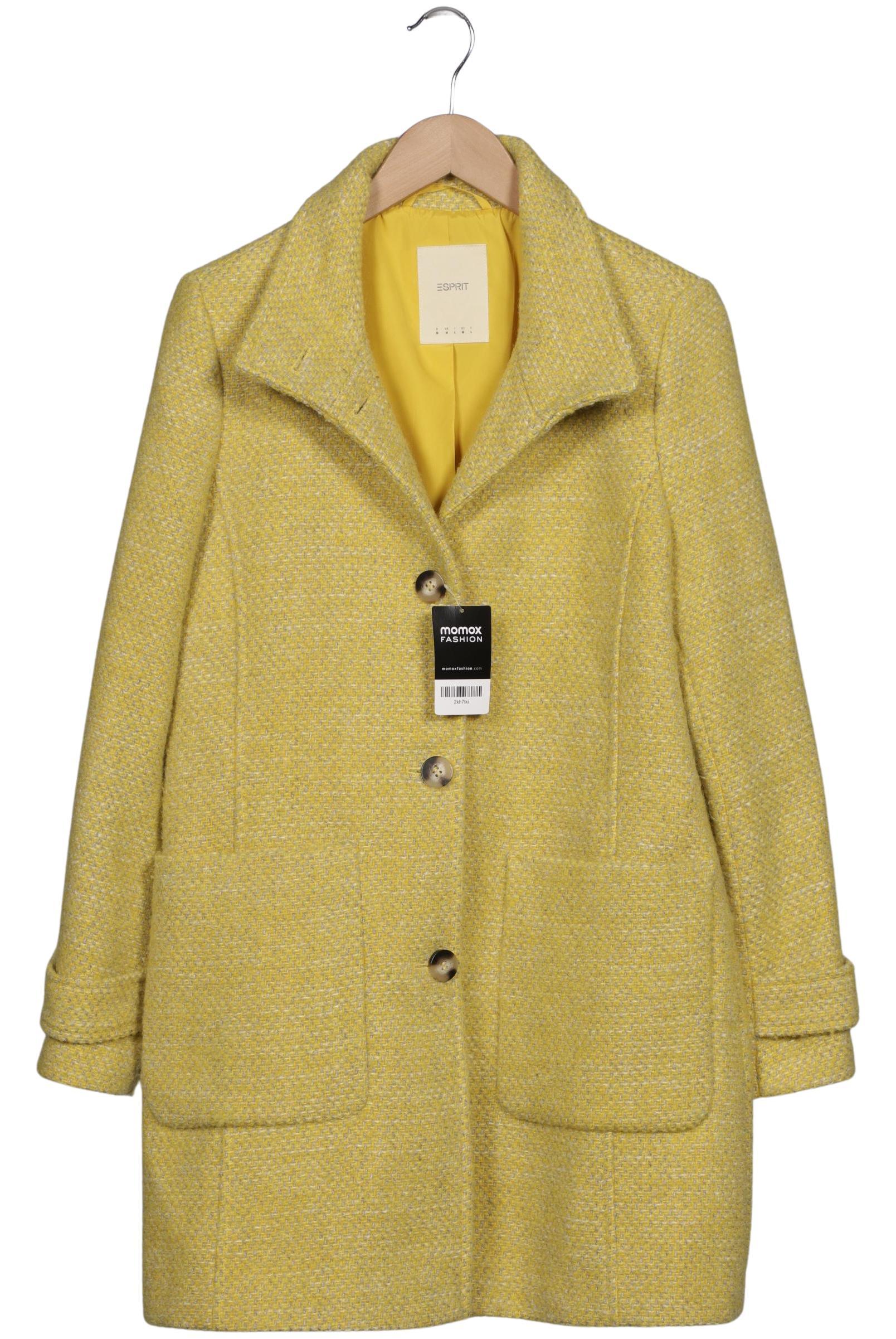 

Esprit Damen Mantel, gelb, Gr. 38