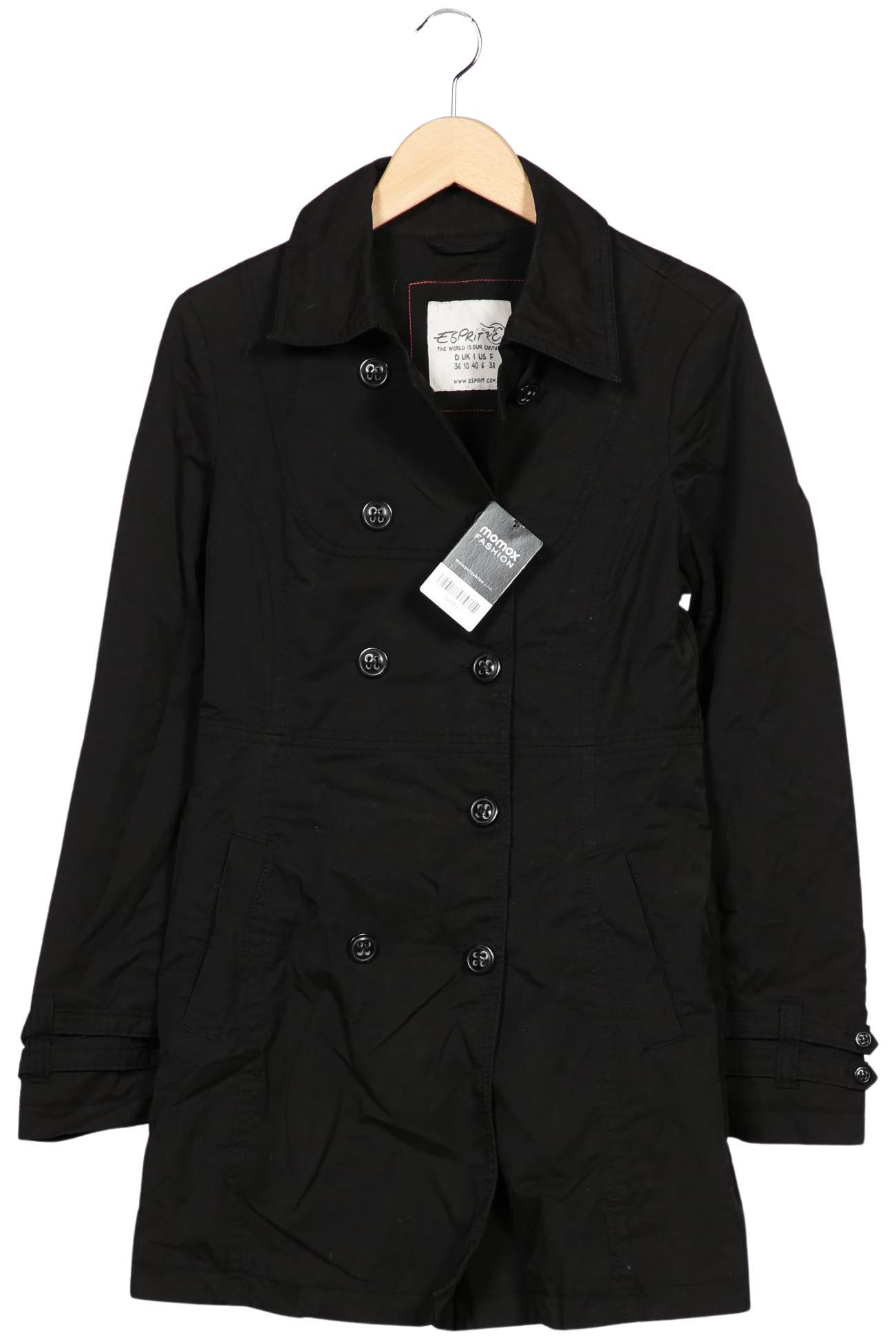 

Esprit Damen Mantel, schwarz, Gr. 36