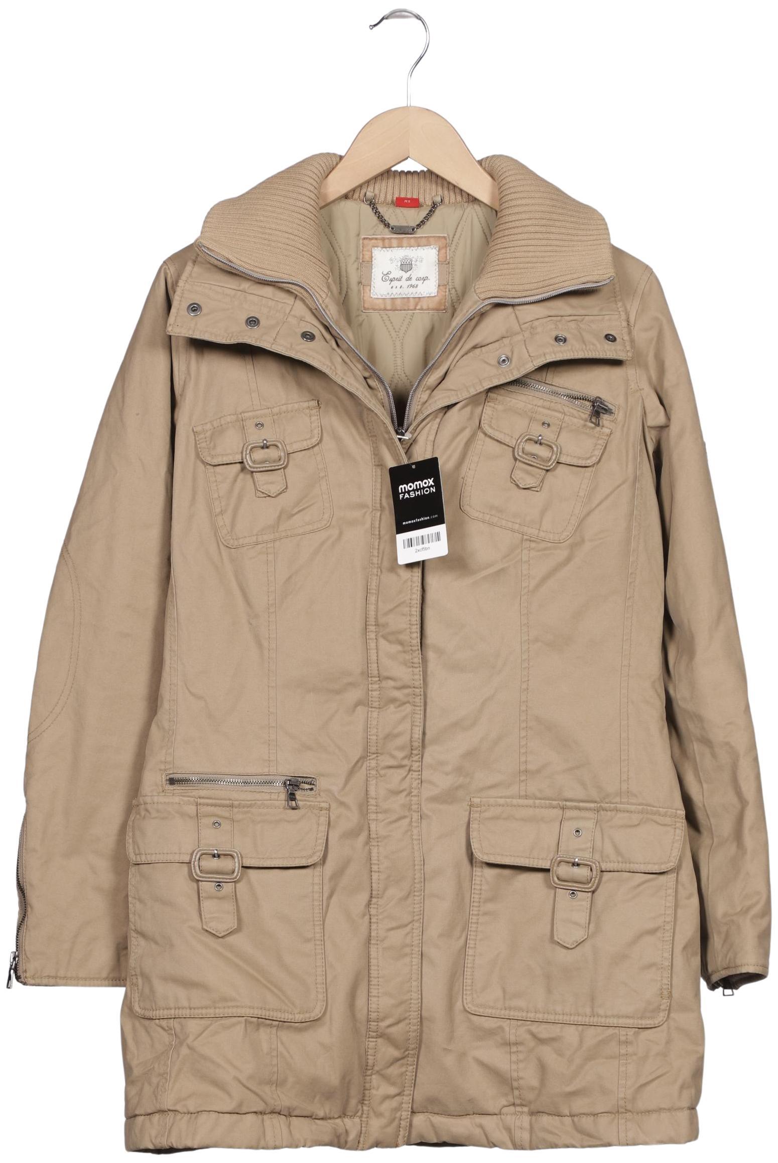 

Esprit Damen Mantel, beige, Gr. 38