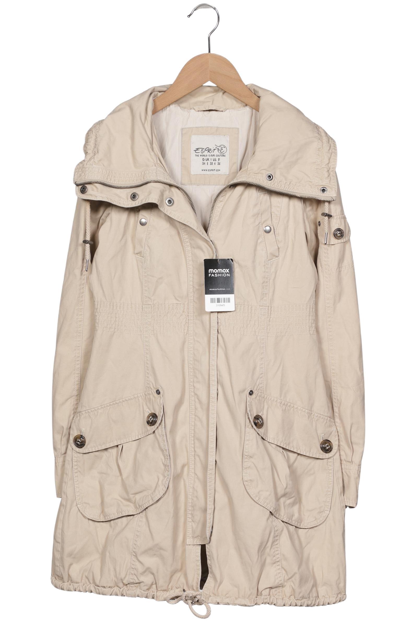 

Esprit Damen Mantel, beige, Gr. 34