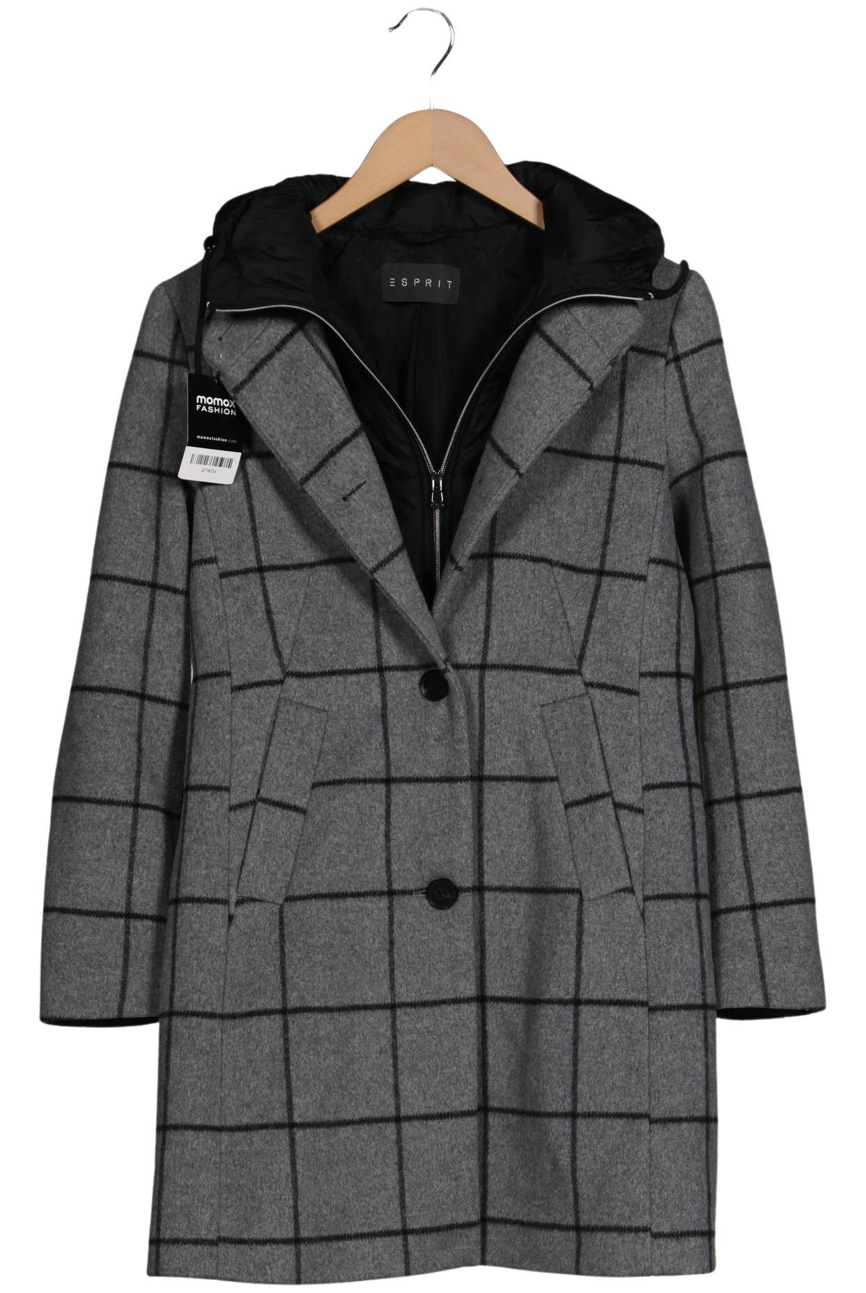 

Esprit Damen Mantel, grau, Gr. 34