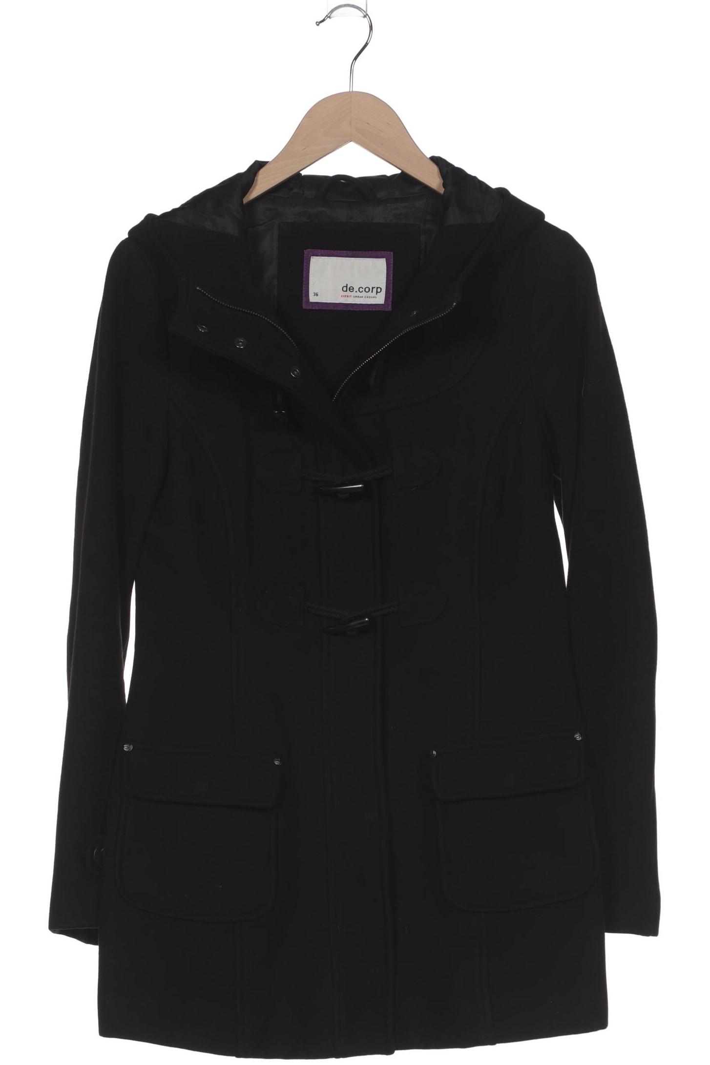 

Esprit Damen Mantel, schwarz, Gr. 36