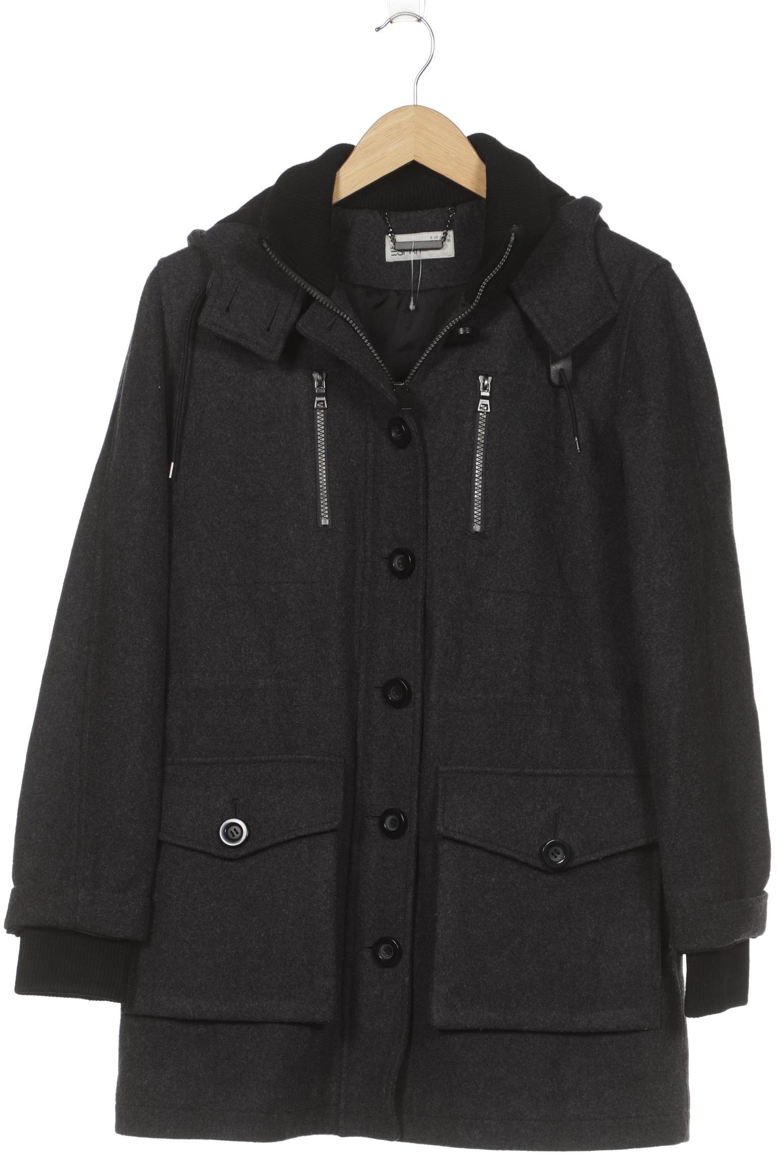 

Esprit Damen Mantel, schwarz, Gr. 36
