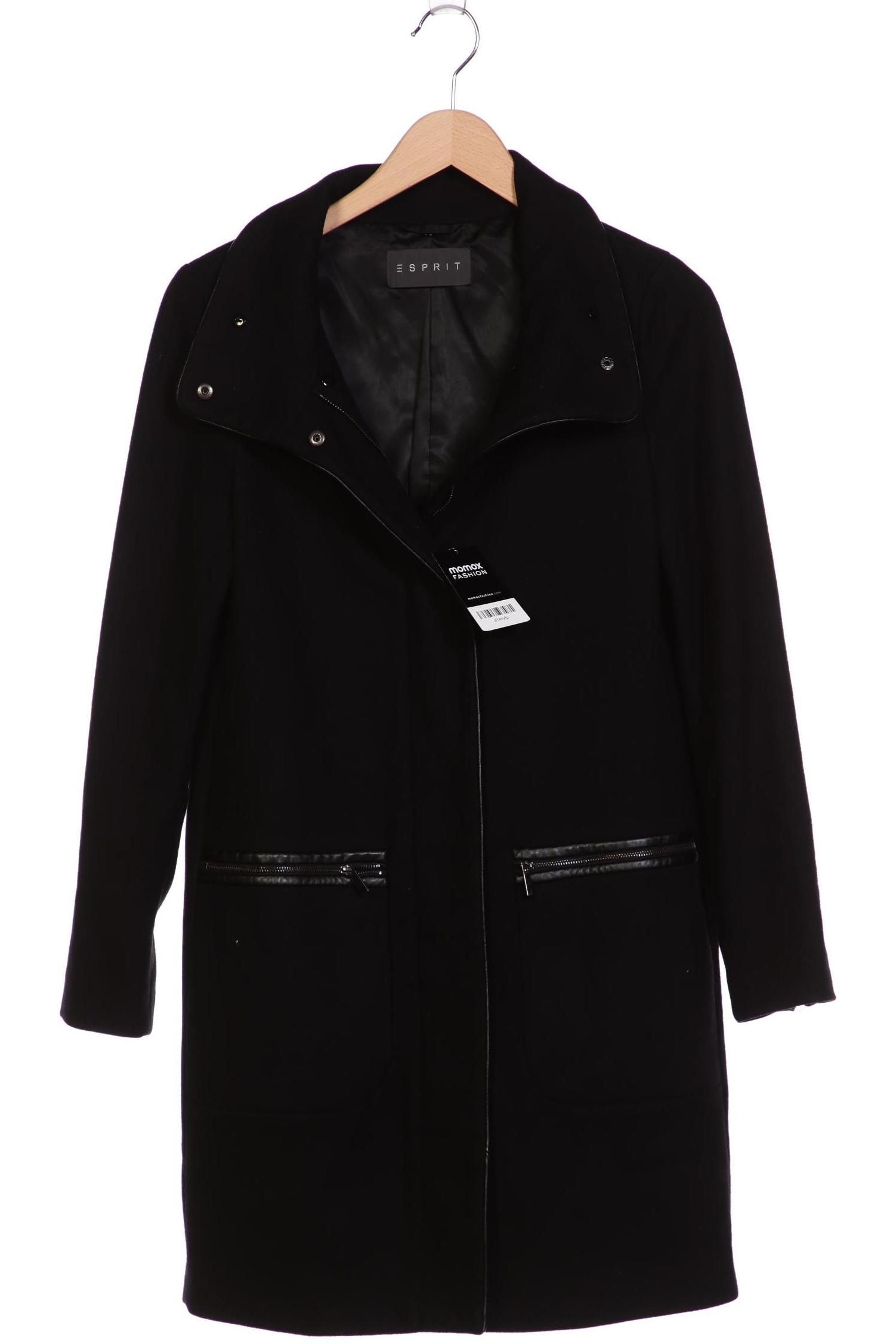 

Esprit Damen Mantel, schwarz, Gr. 38