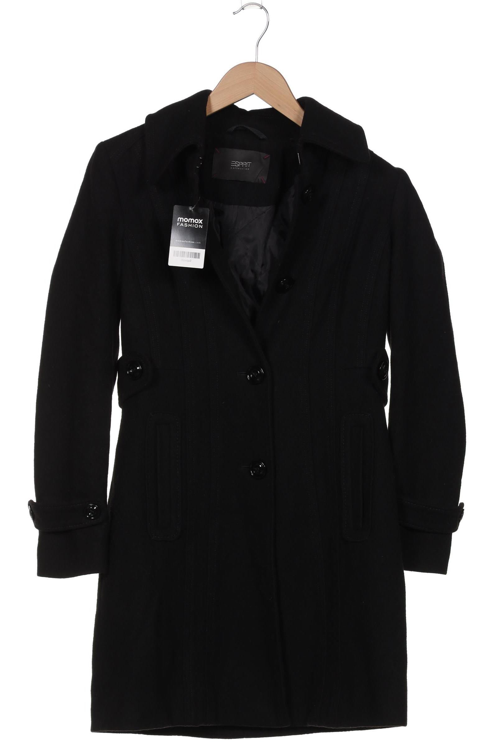 

Esprit Damen Mantel, schwarz, Gr. 36