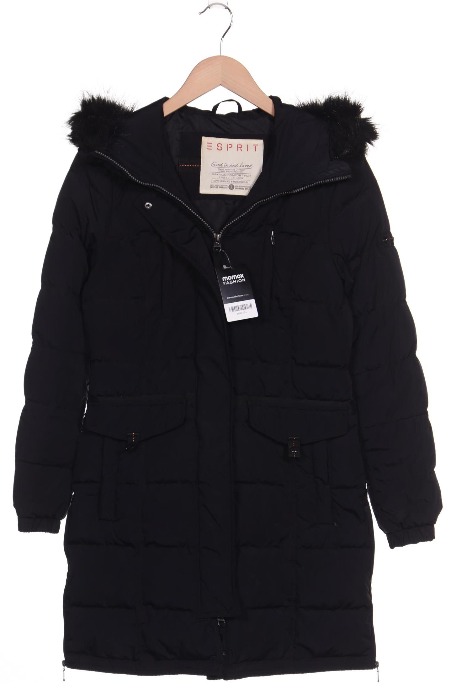 

Esprit Damen Mantel, schwarz, Gr. 34