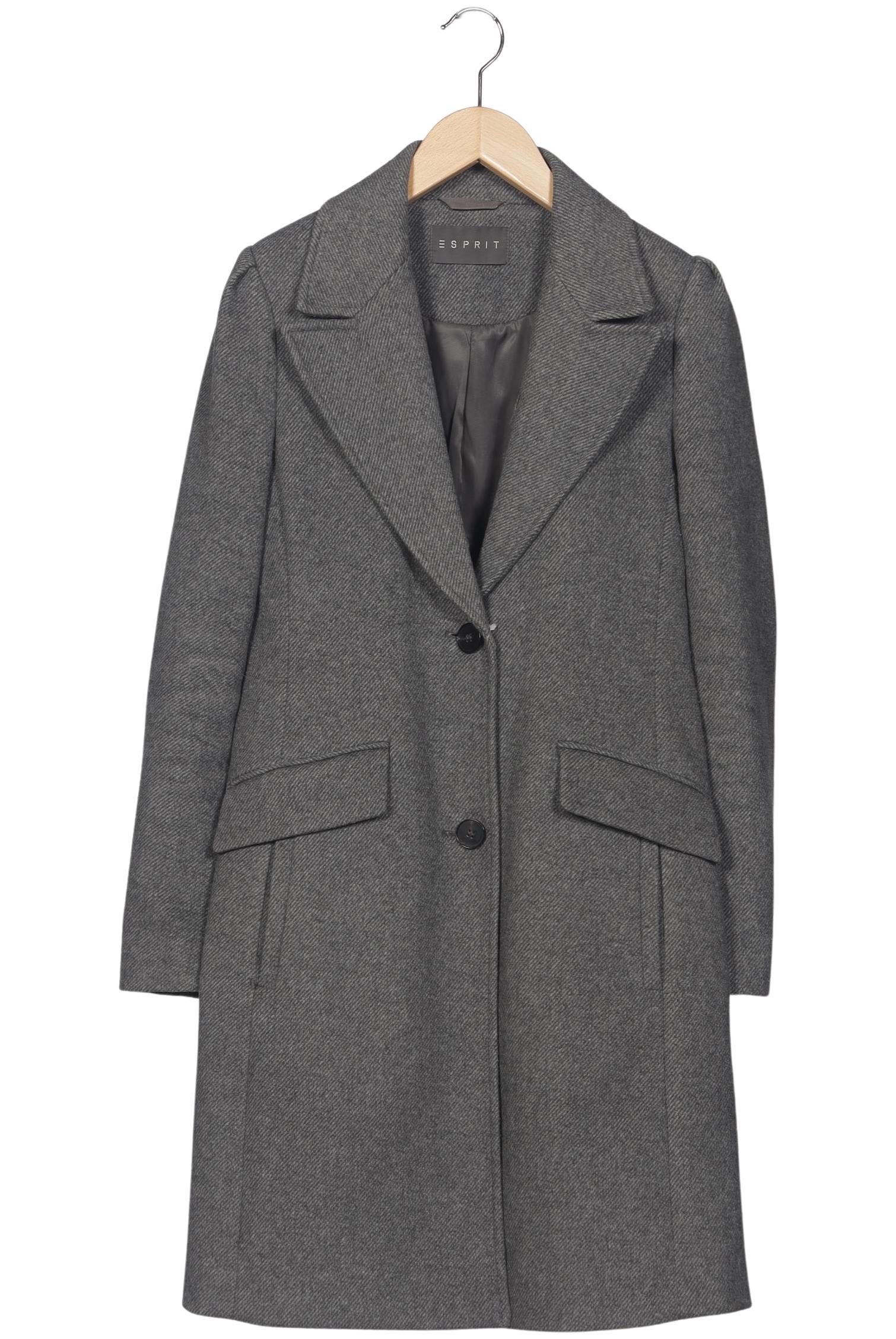

Esprit Damen Mantel, grau, Gr. 34