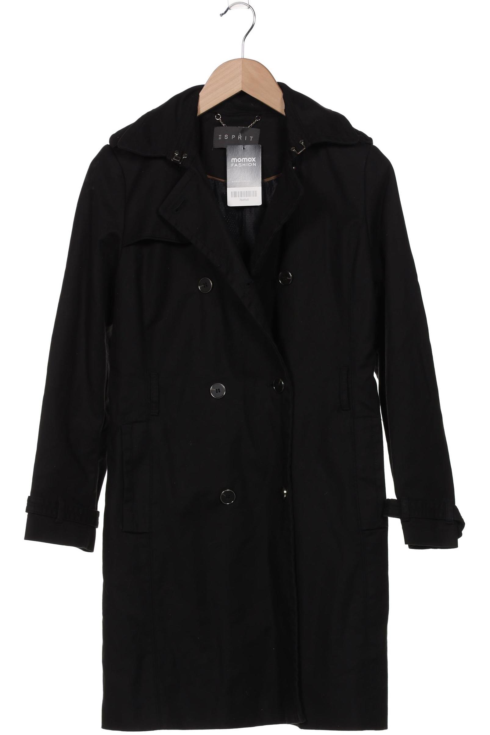 

Esprit Damen Mantel, schwarz, Gr. 34