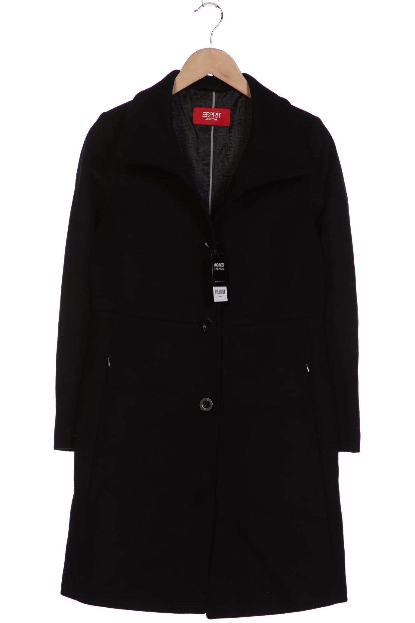 

Esprit Damen Mantel, schwarz, Gr. 34