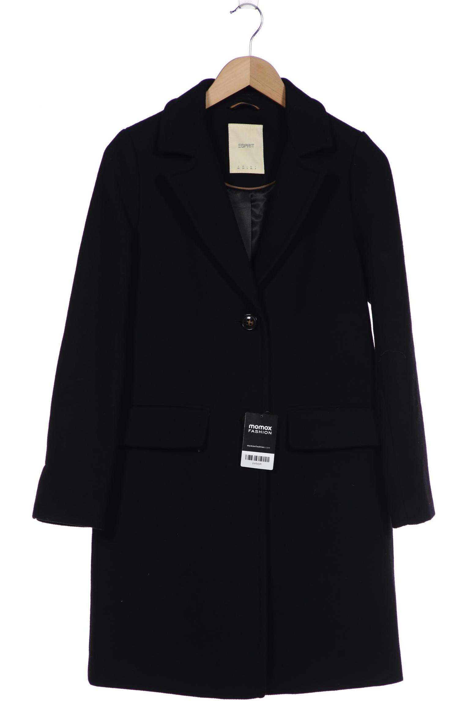 

Esprit Damen Mantel, schwarz, Gr. 34