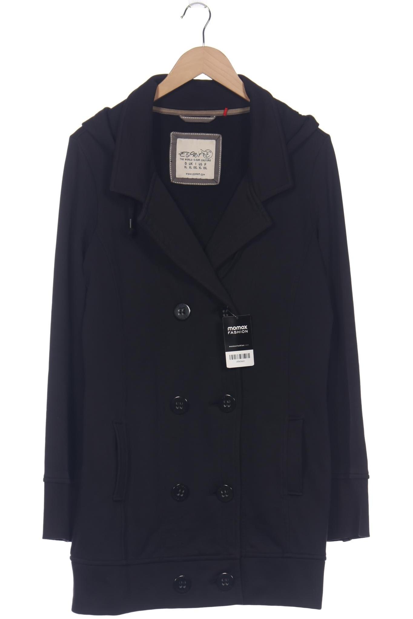 

Esprit Damen Mantel, schwarz, Gr. 44
