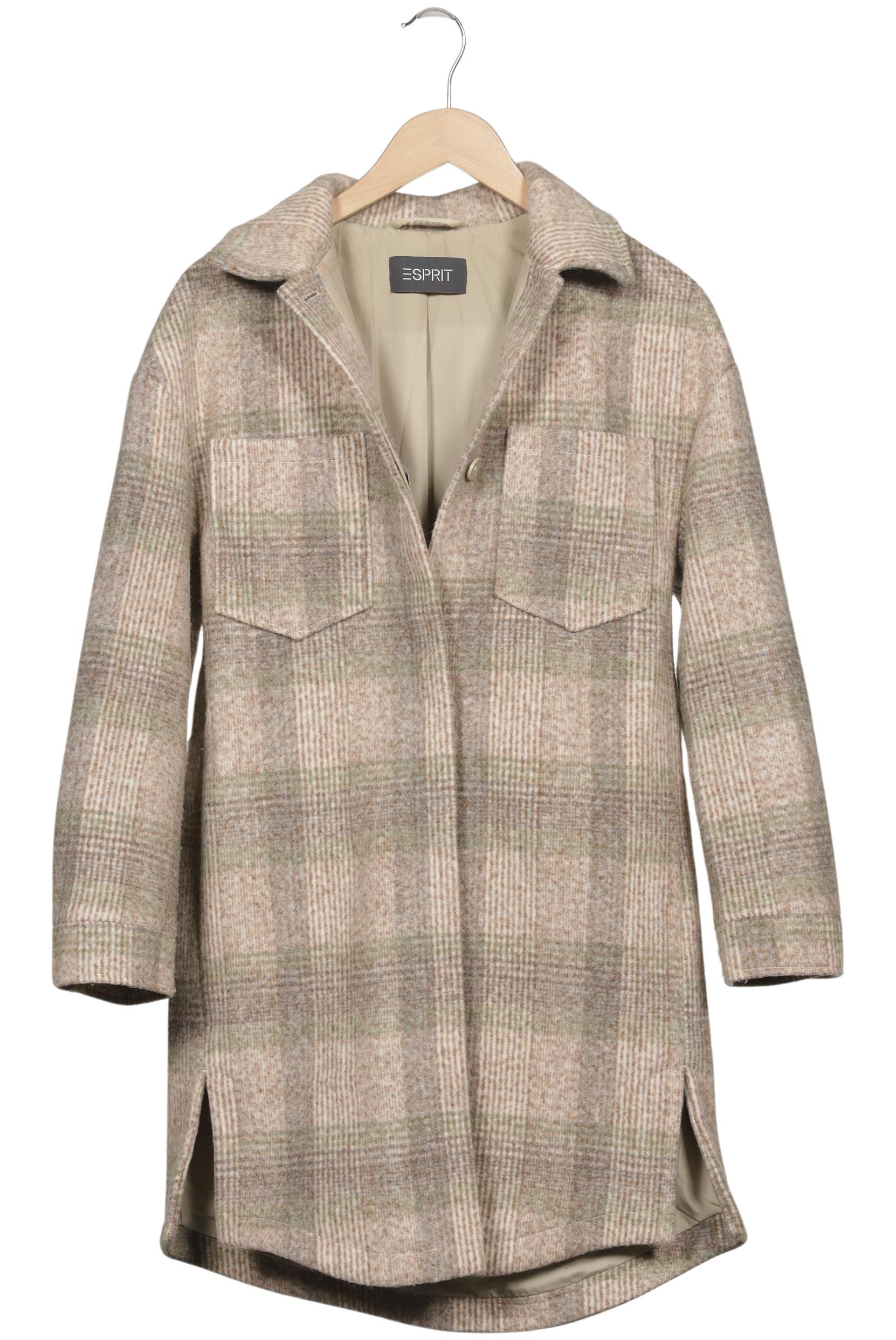 

Esprit Damen Mantel, beige, Gr. 34