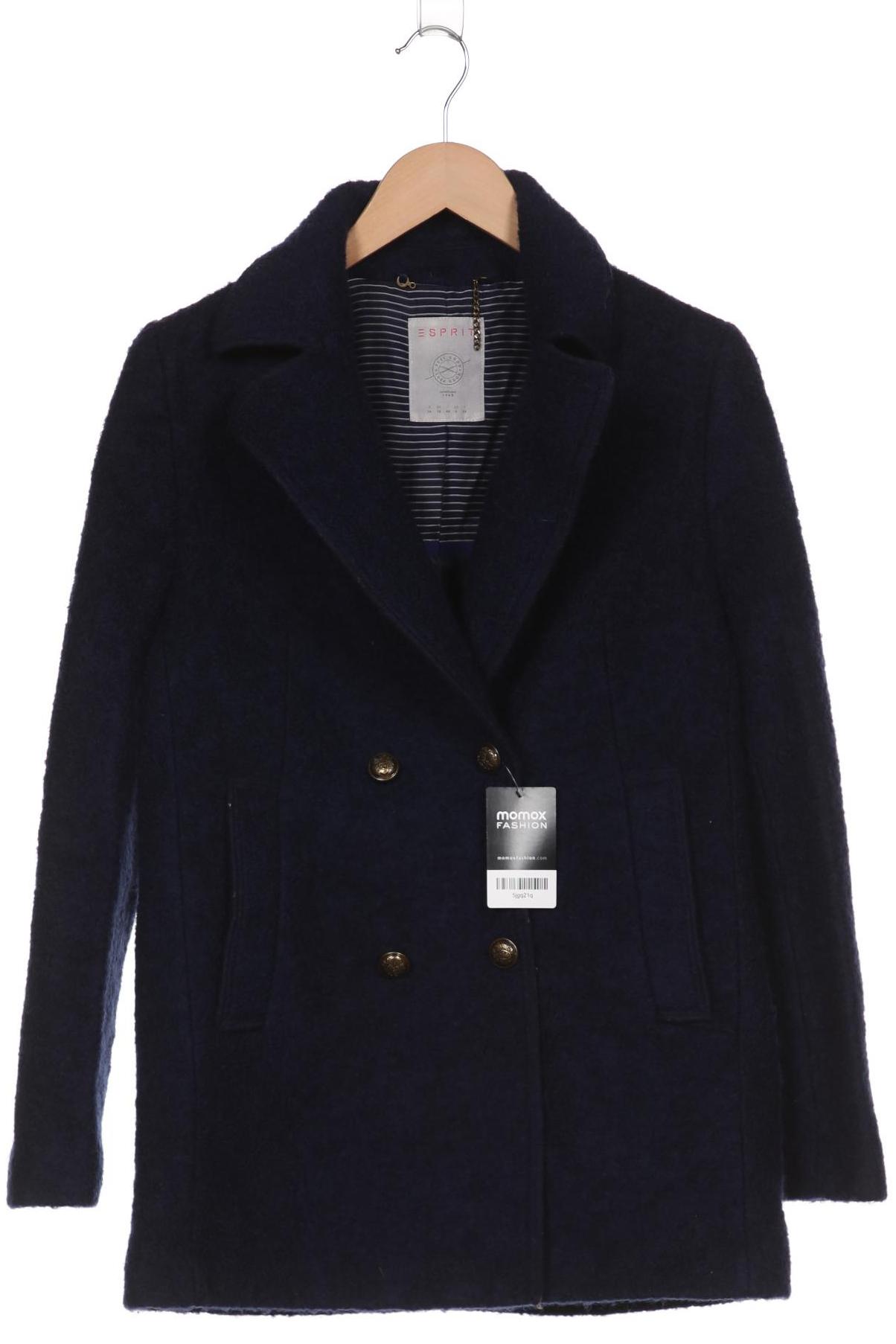 

Esprit Damen Mantel, marineblau, Gr. 36