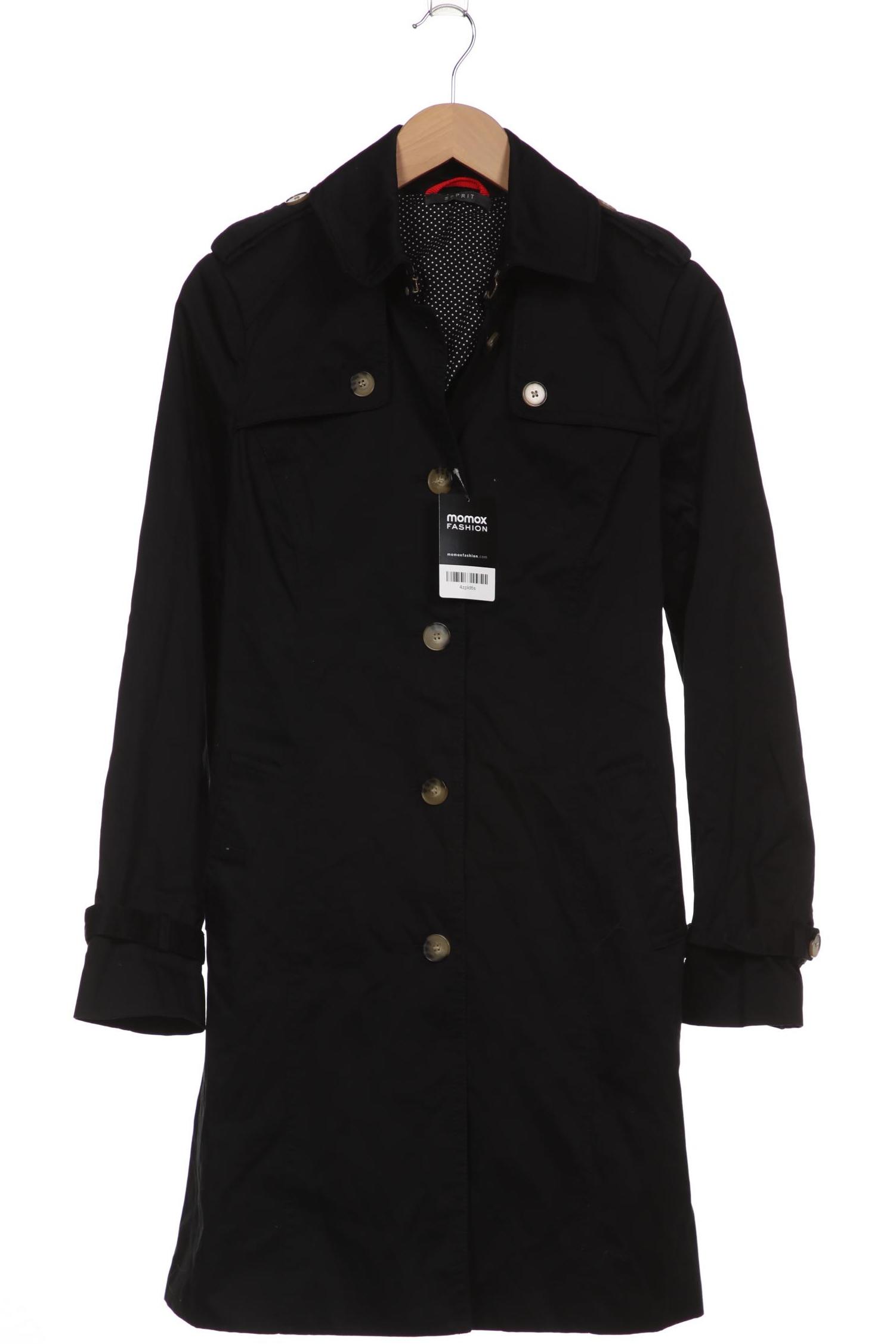 

Esprit Damen Mantel, schwarz, Gr. 36