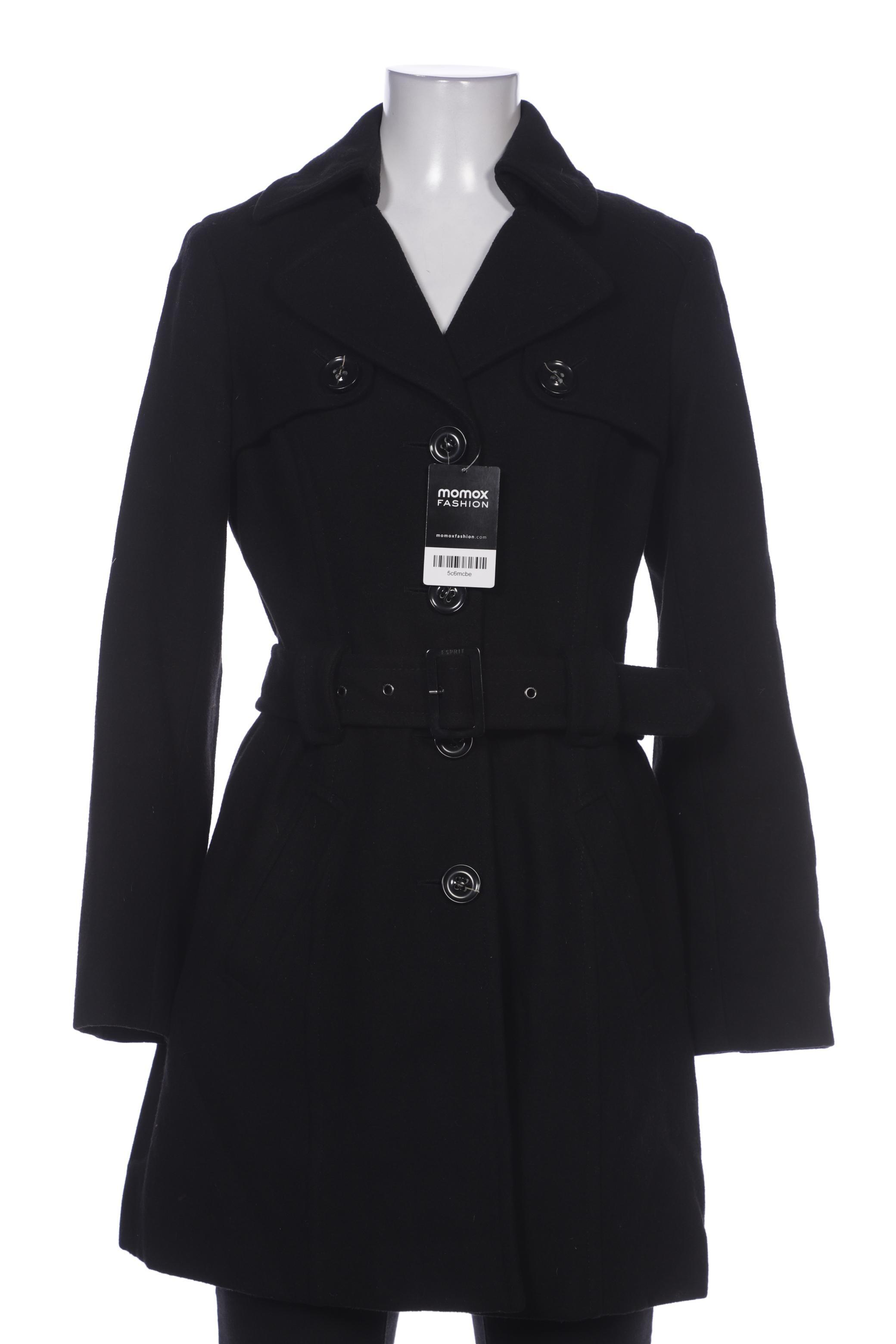 

Esprit Damen Mantel, schwarz, Gr. 36