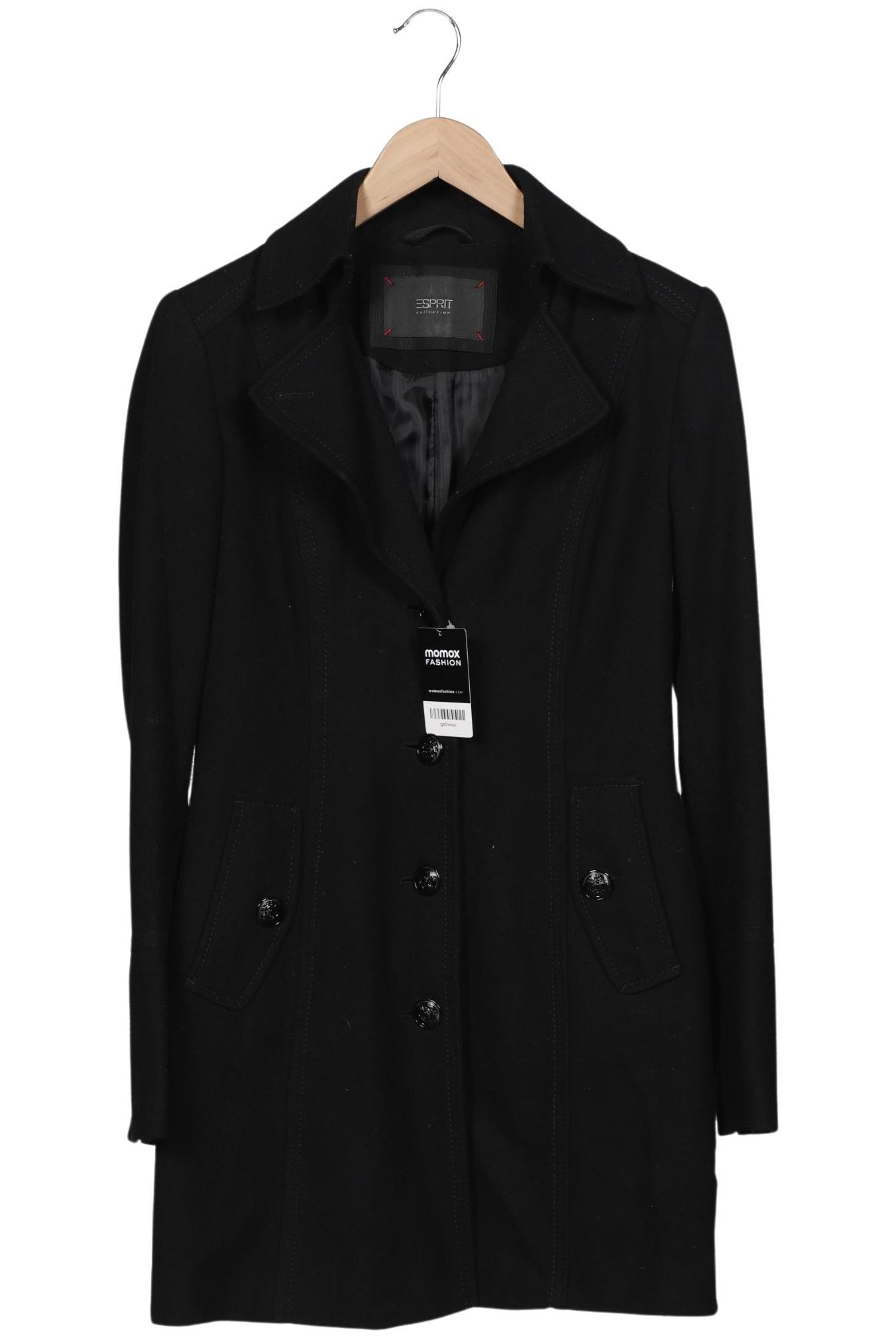 

Esprit Damen Mantel, schwarz, Gr. 38