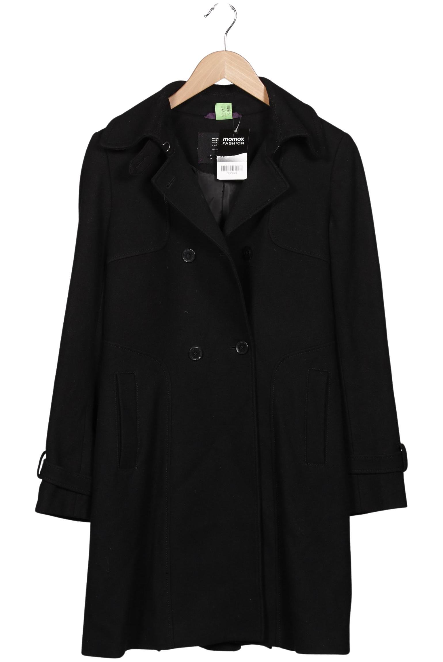 

Esprit Damen Mantel, schwarz, Gr. 34