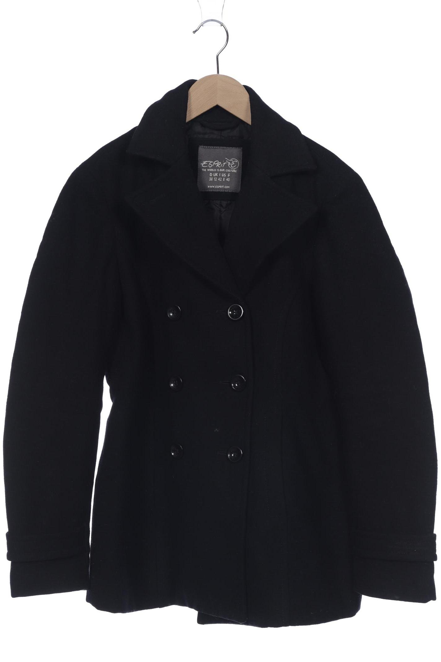 

Esprit Damen Mantel, schwarz, Gr. 38