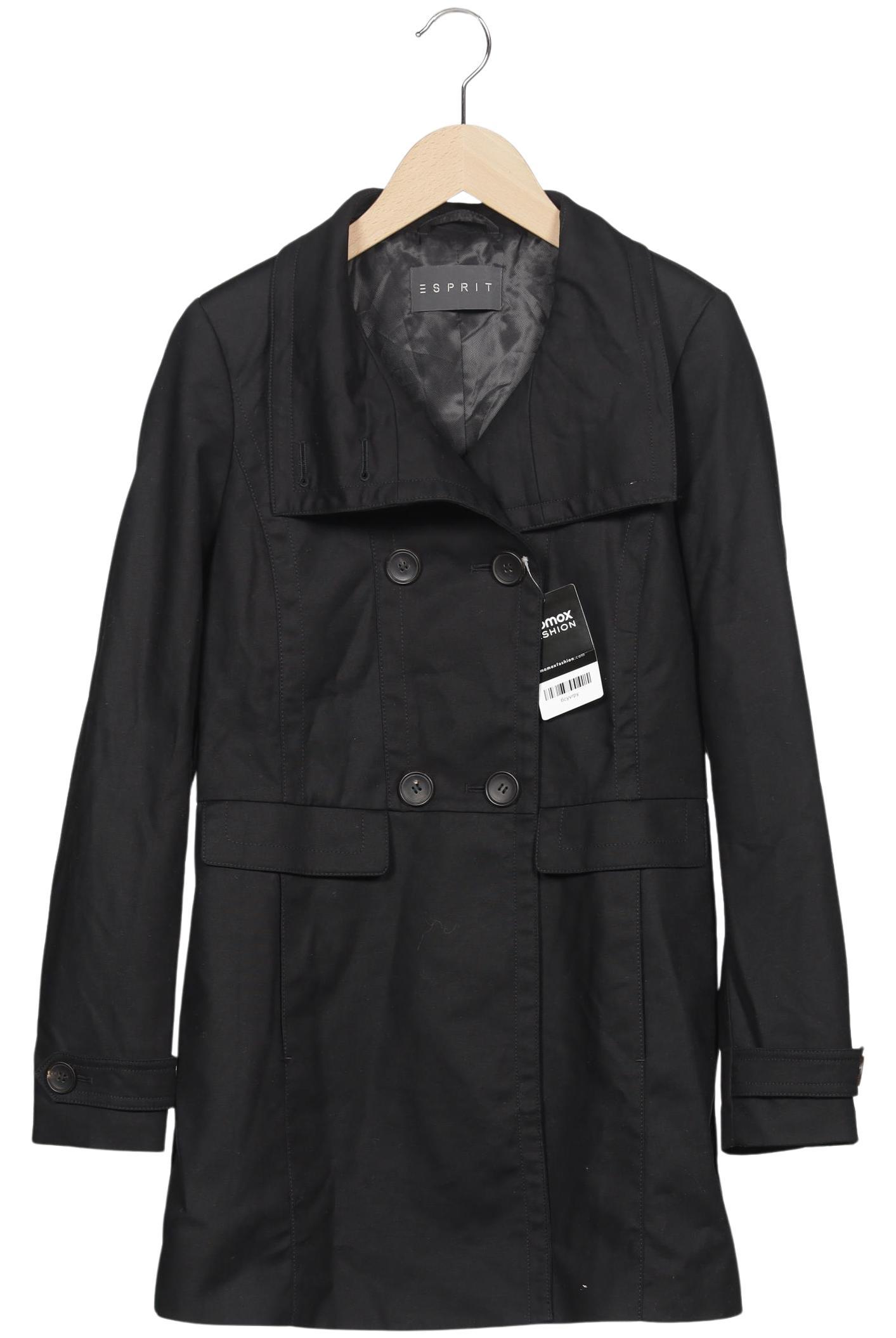 

Esprit Damen Mantel, schwarz, Gr. 34