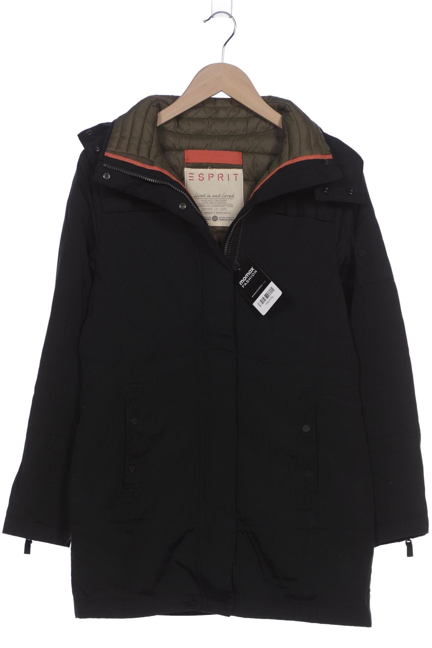 

Esprit Damen Mantel, schwarz, Gr. 38