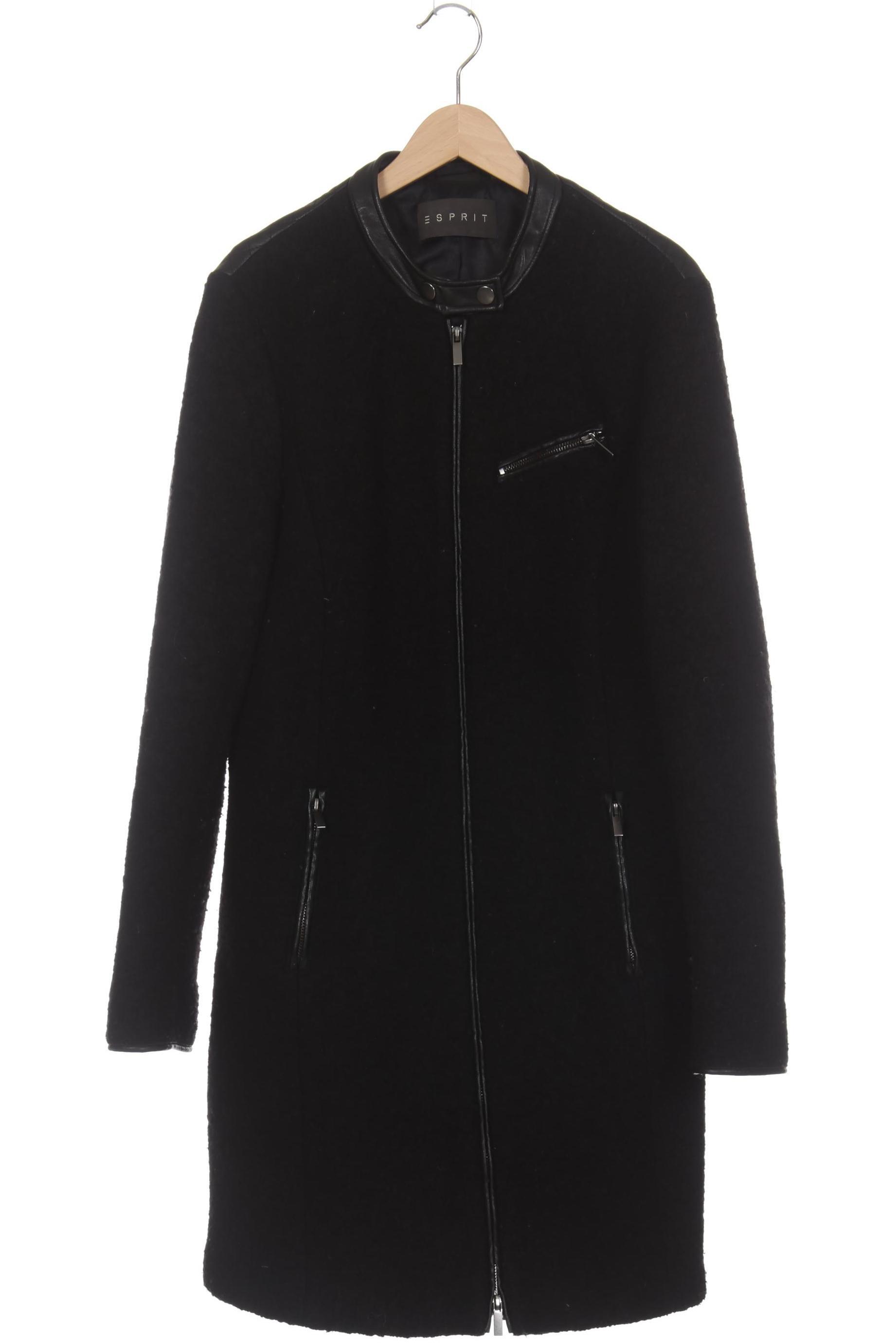 

Esprit Damen Mantel, schwarz, Gr. 40