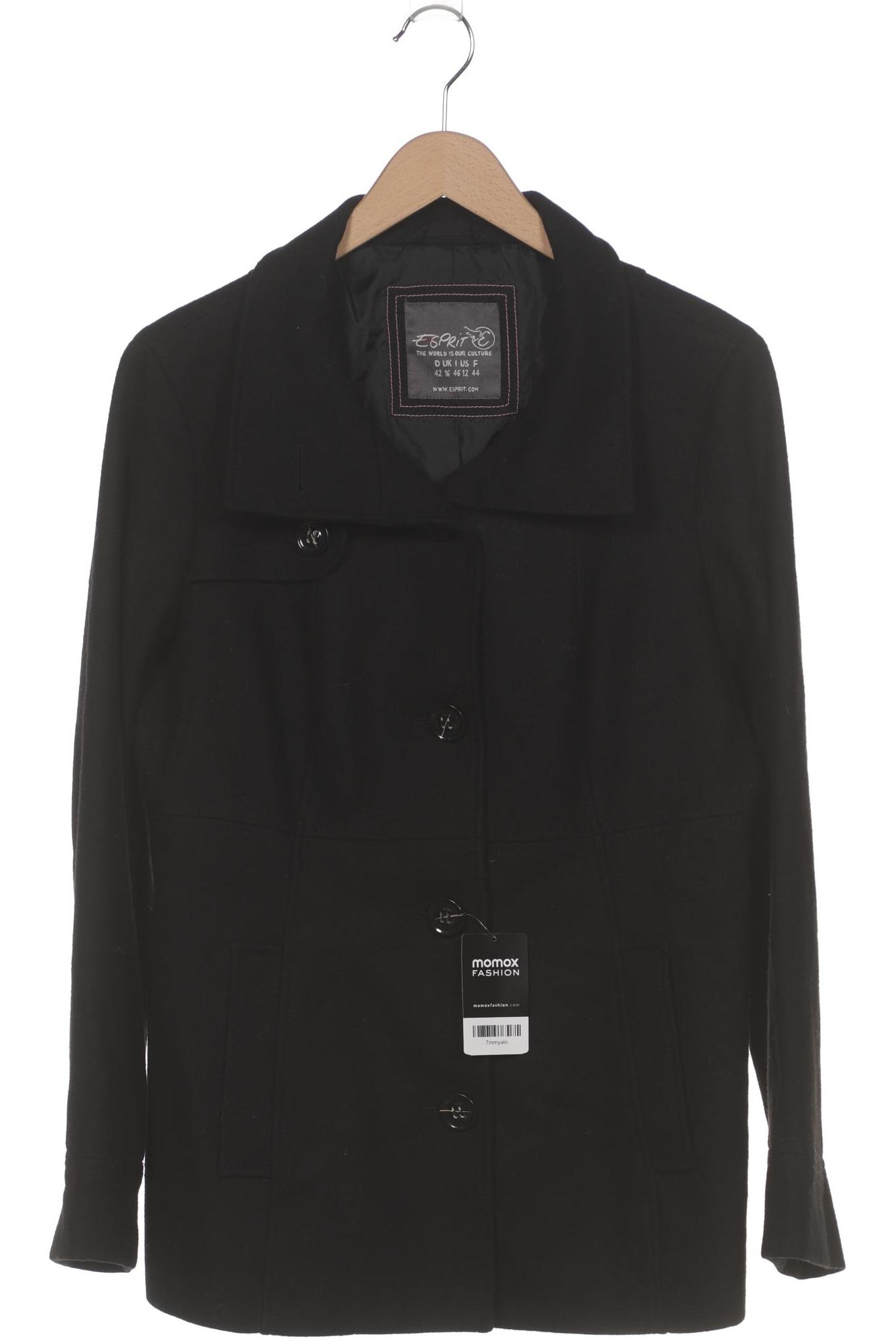 

Esprit Damen Mantel, schwarz, Gr. 42