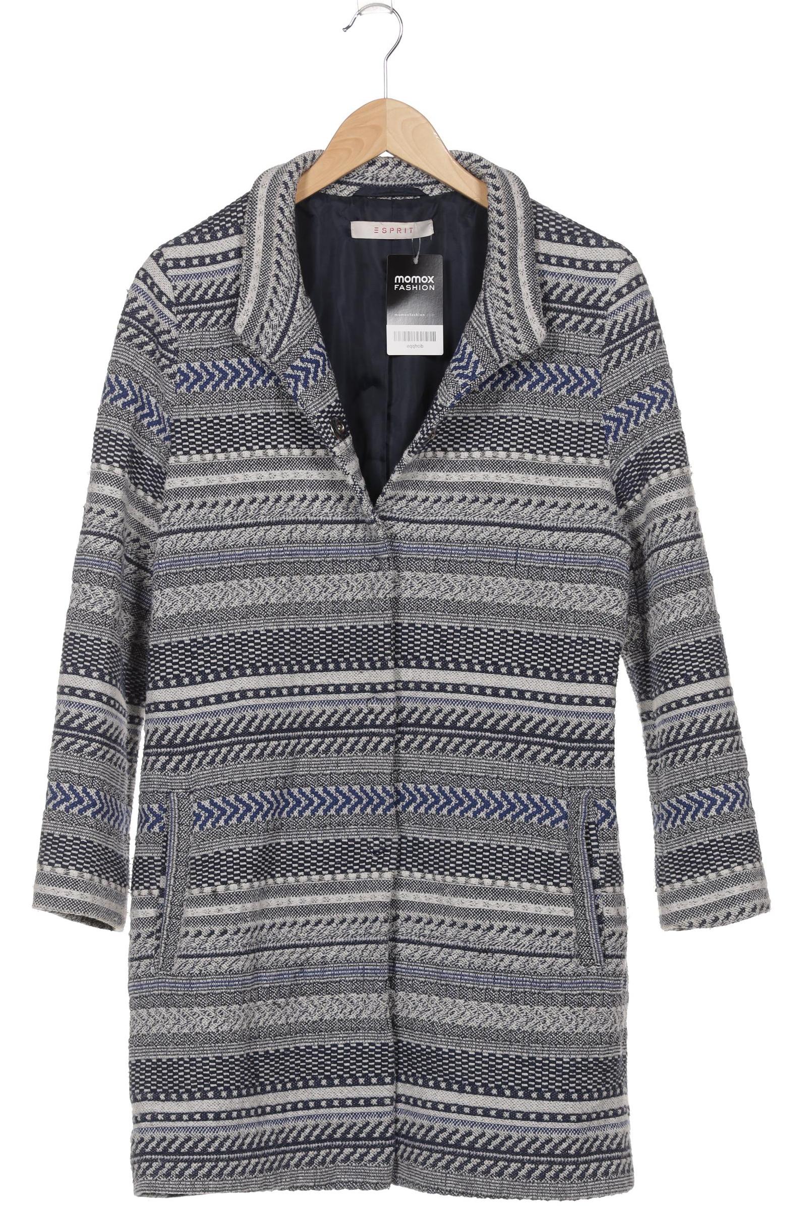 

Esprit Damen Mantel, blau, Gr. 38