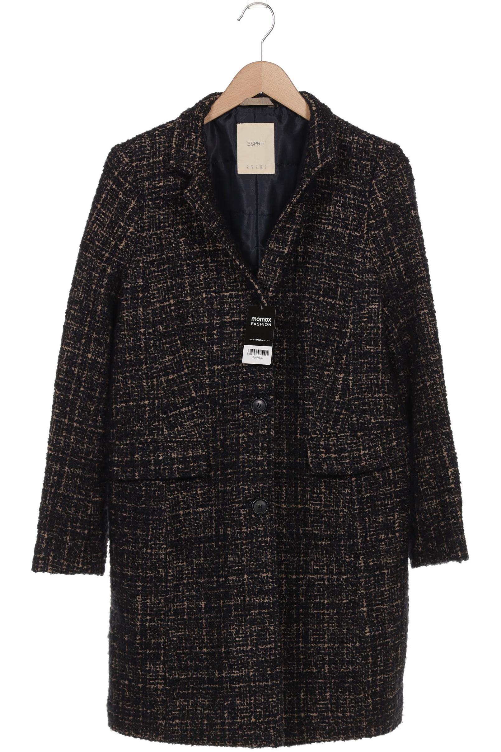 

Esprit Damen Mantel, schwarz, Gr. 38