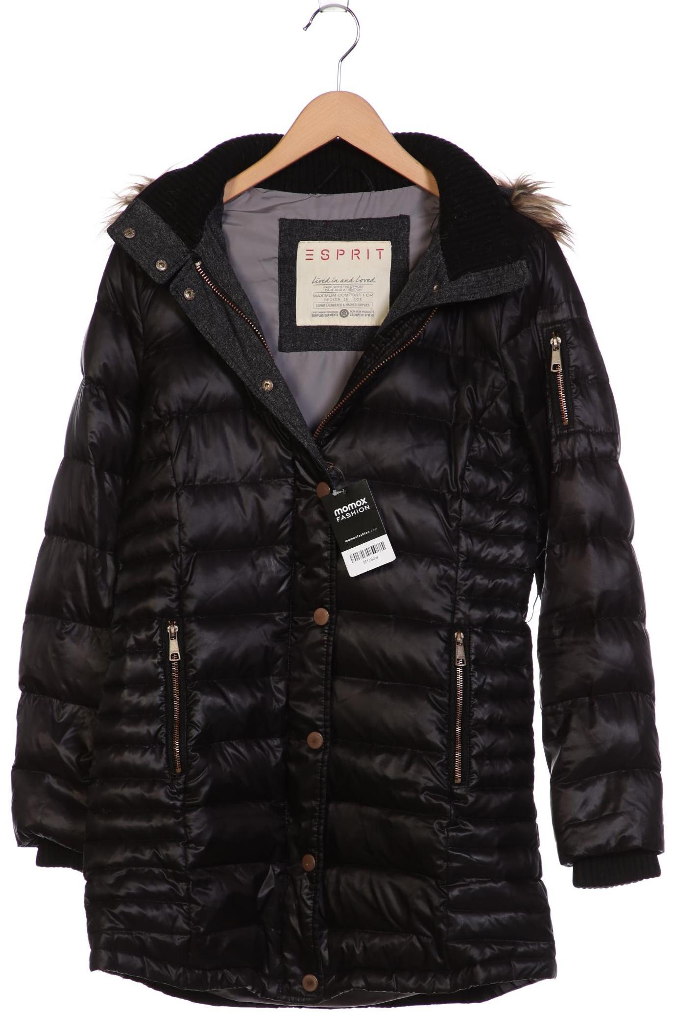 

Esprit Damen Mantel, schwarz, Gr. 36