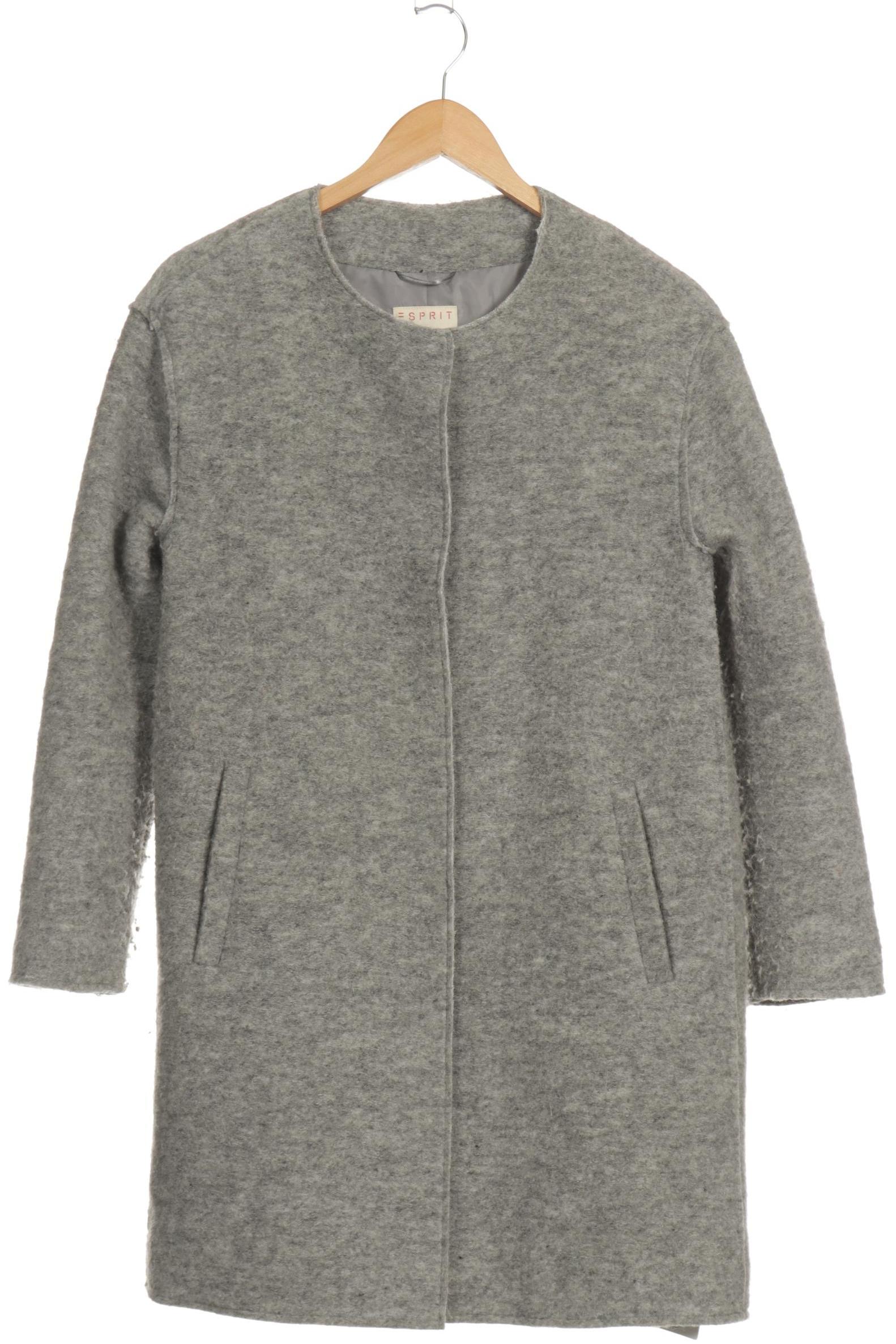 

Esprit Damen Mantel, grau, Gr. 38