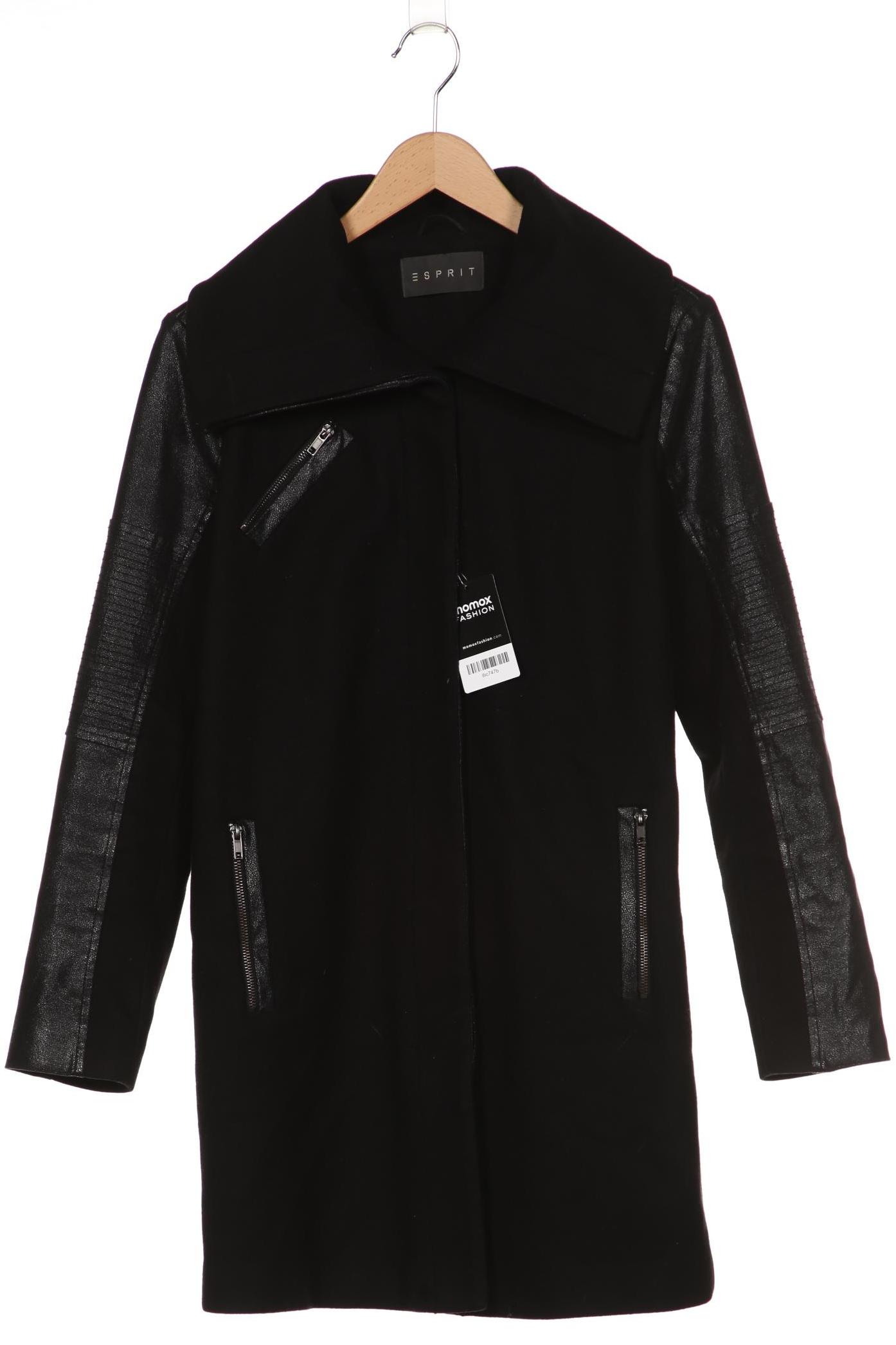

Esprit Damen Mantel, schwarz, Gr. 38
