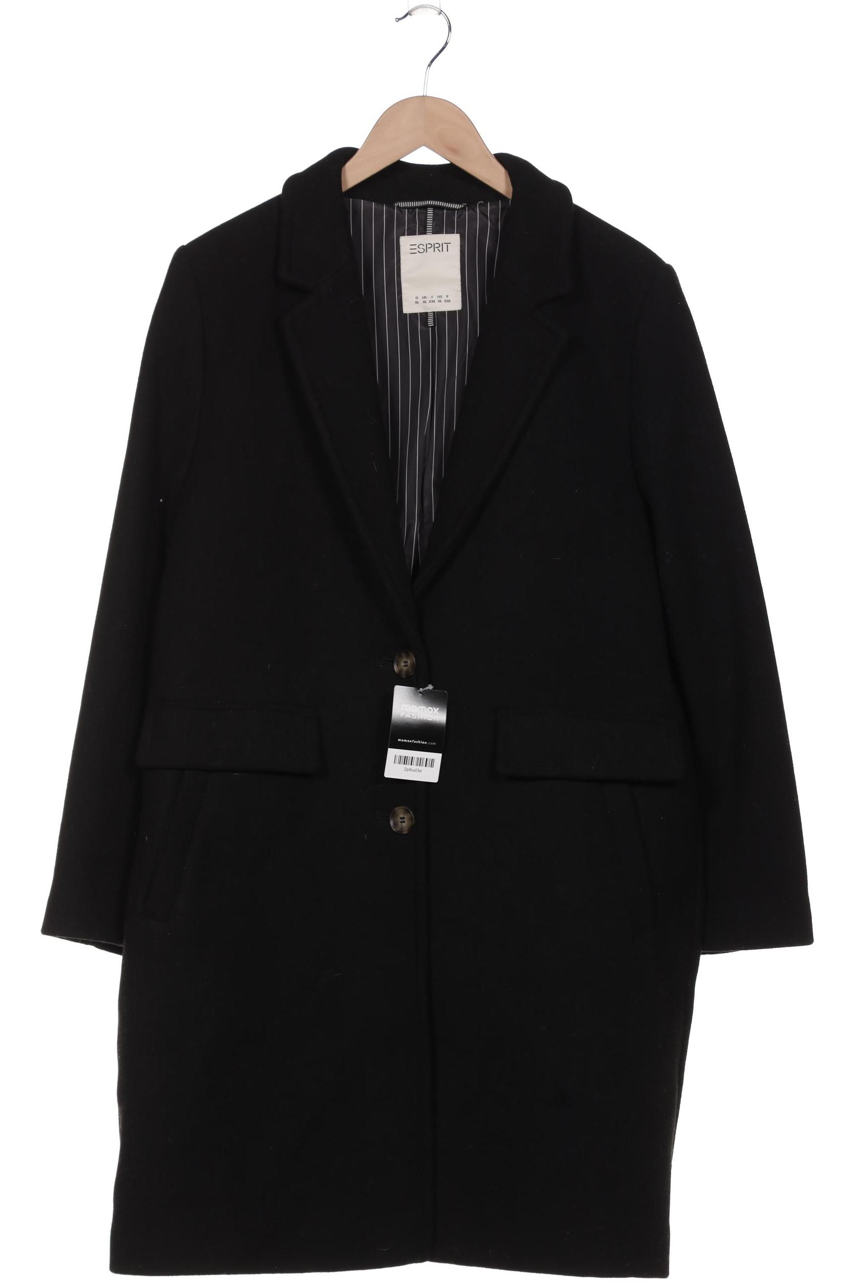 

Esprit Damen Mantel, schwarz, Gr. 44