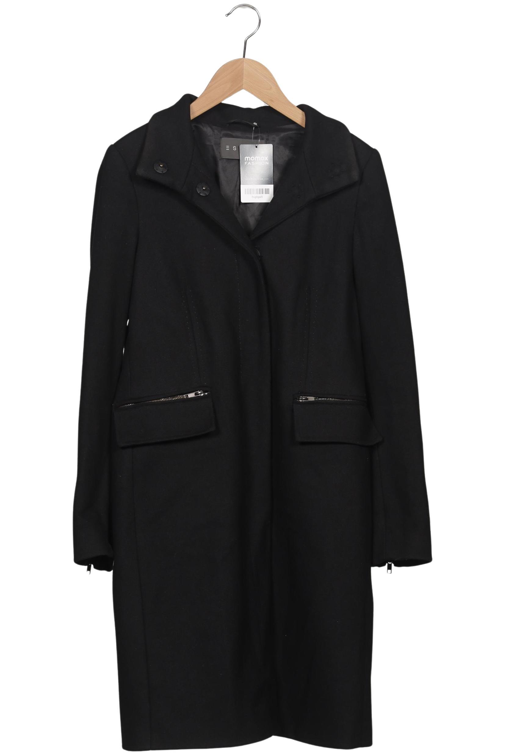

Esprit Damen Mantel, schwarz, Gr. 34