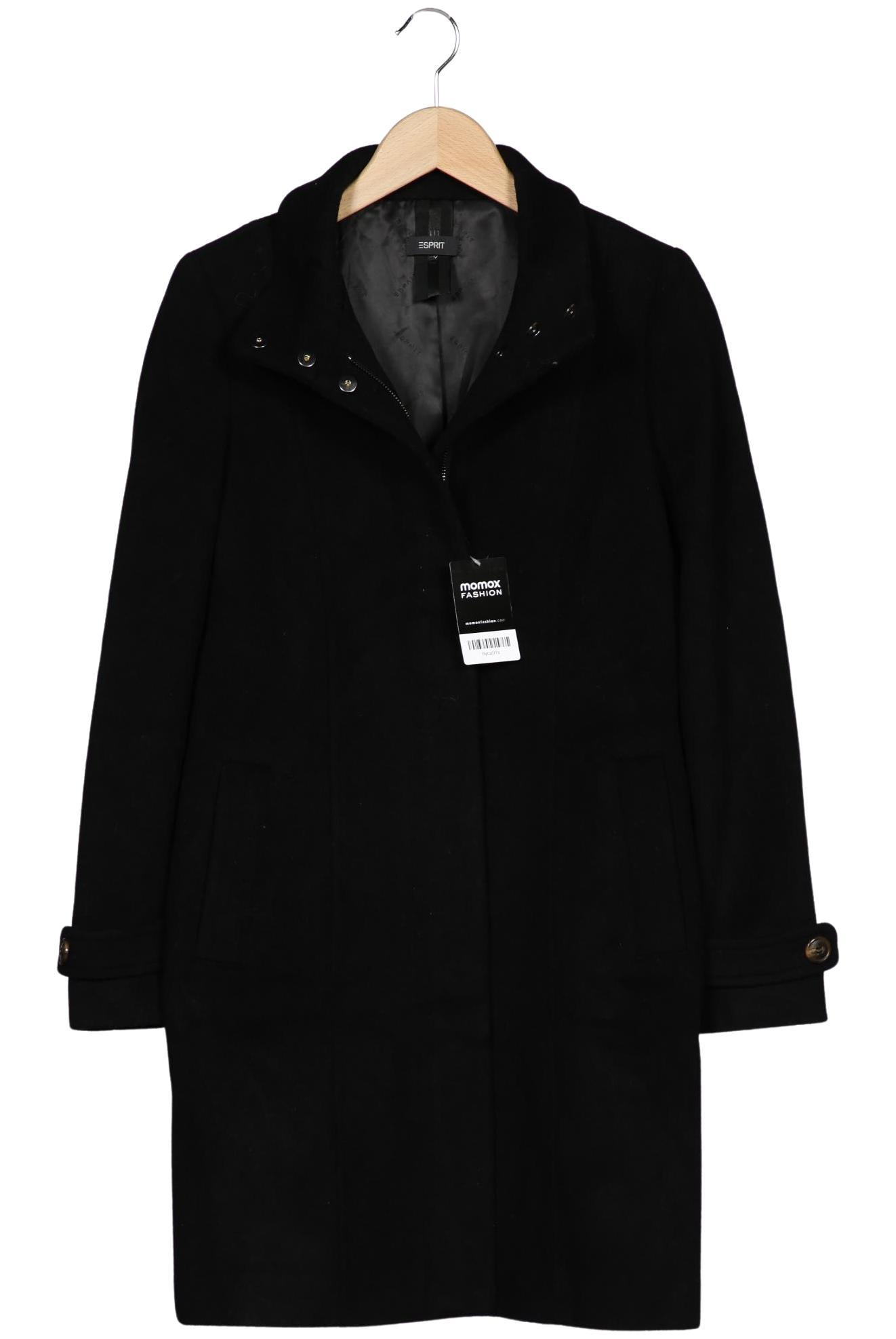 

Esprit Damen Mantel, schwarz, Gr. 36