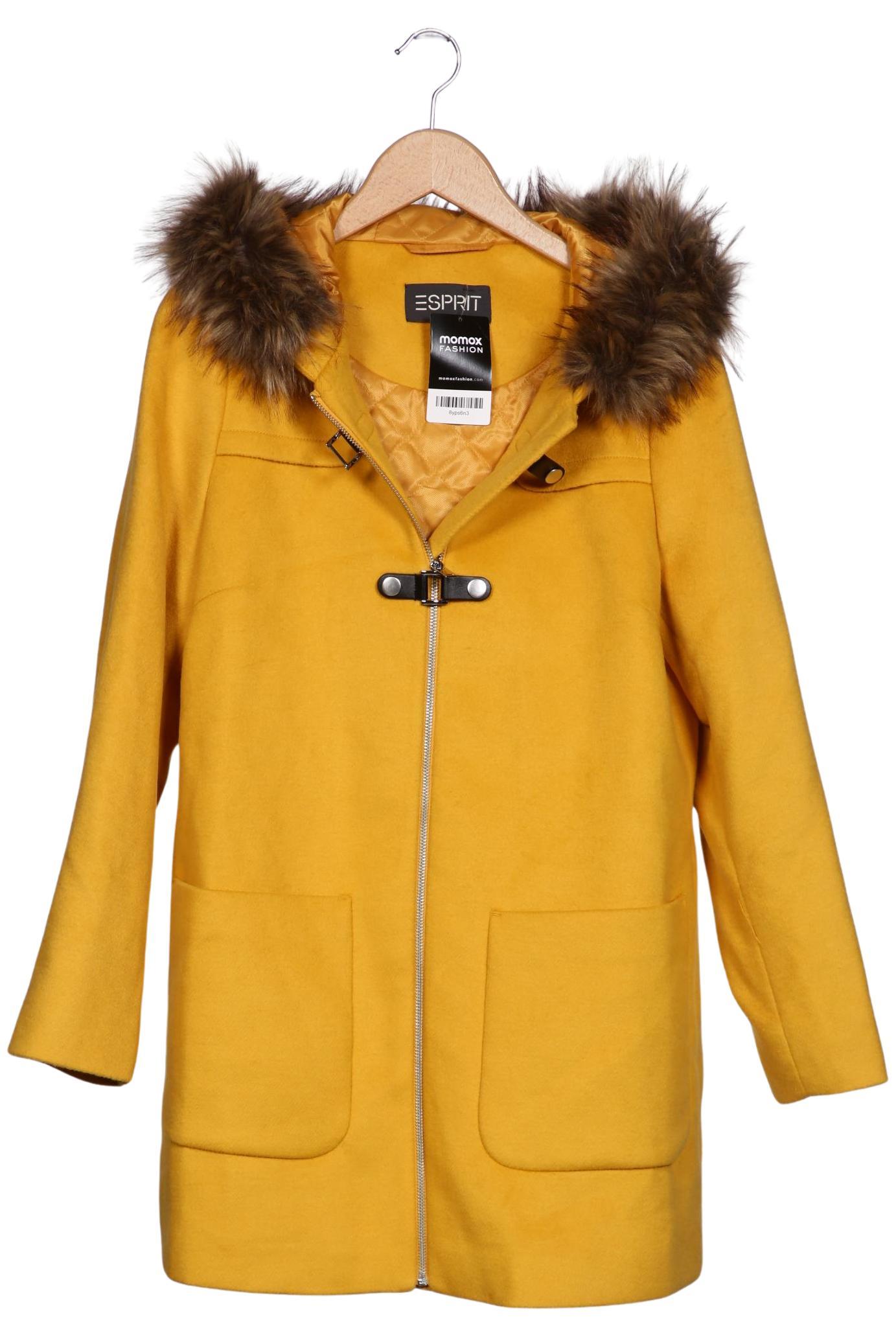 

Esprit Damen Mantel, gelb, Gr. 36
