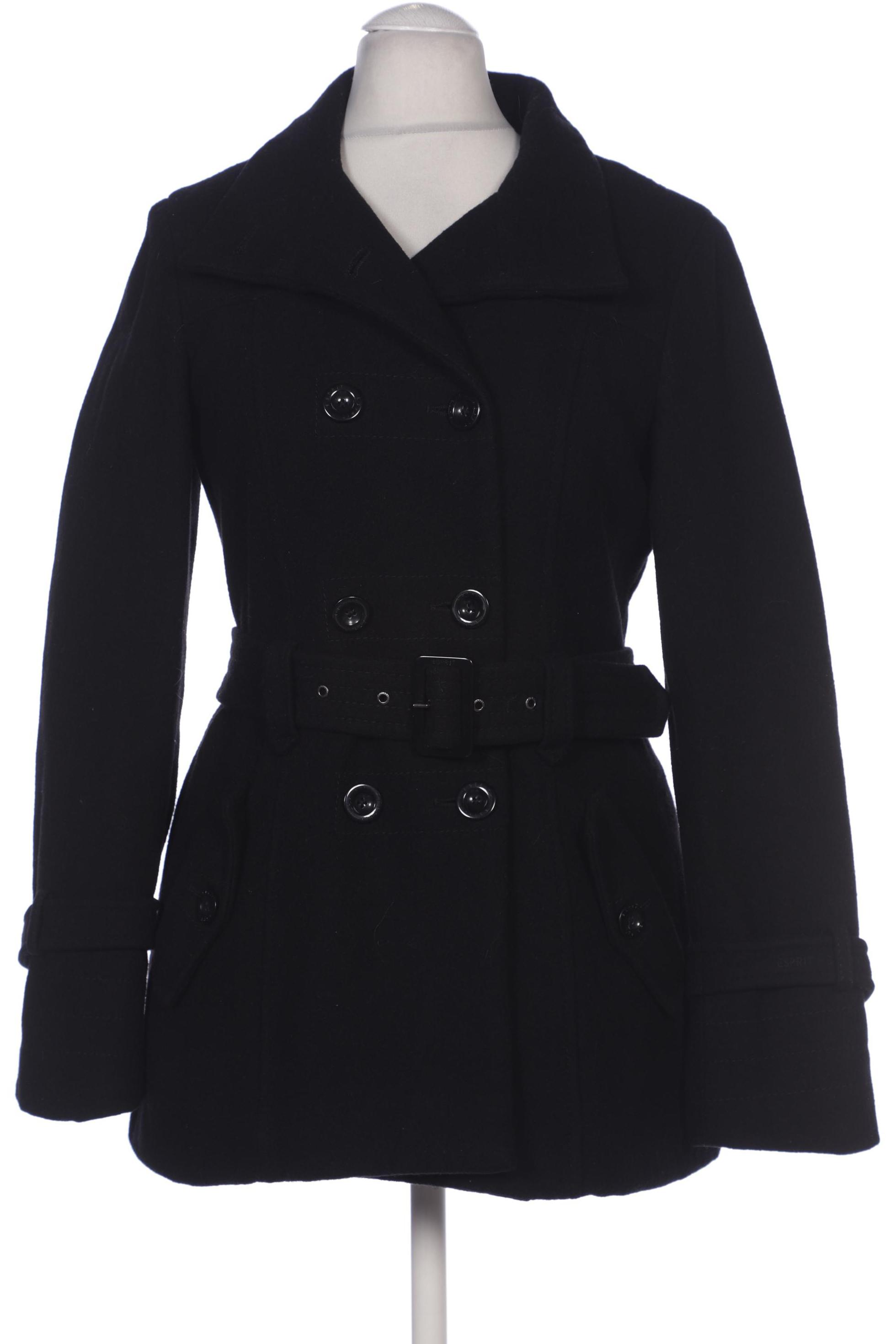 

Esprit Damen Mantel, schwarz, Gr. 36