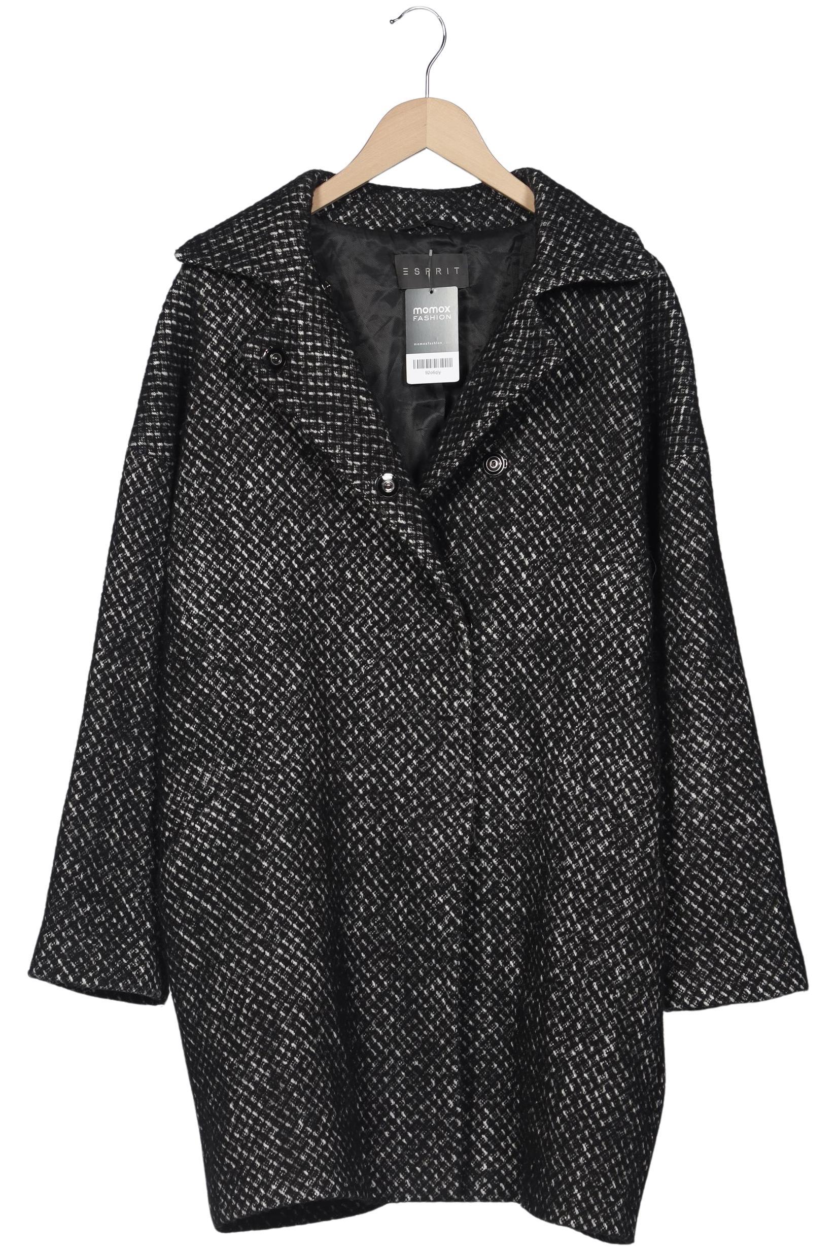 

Esprit Damen Mantel, schwarz, Gr. 42