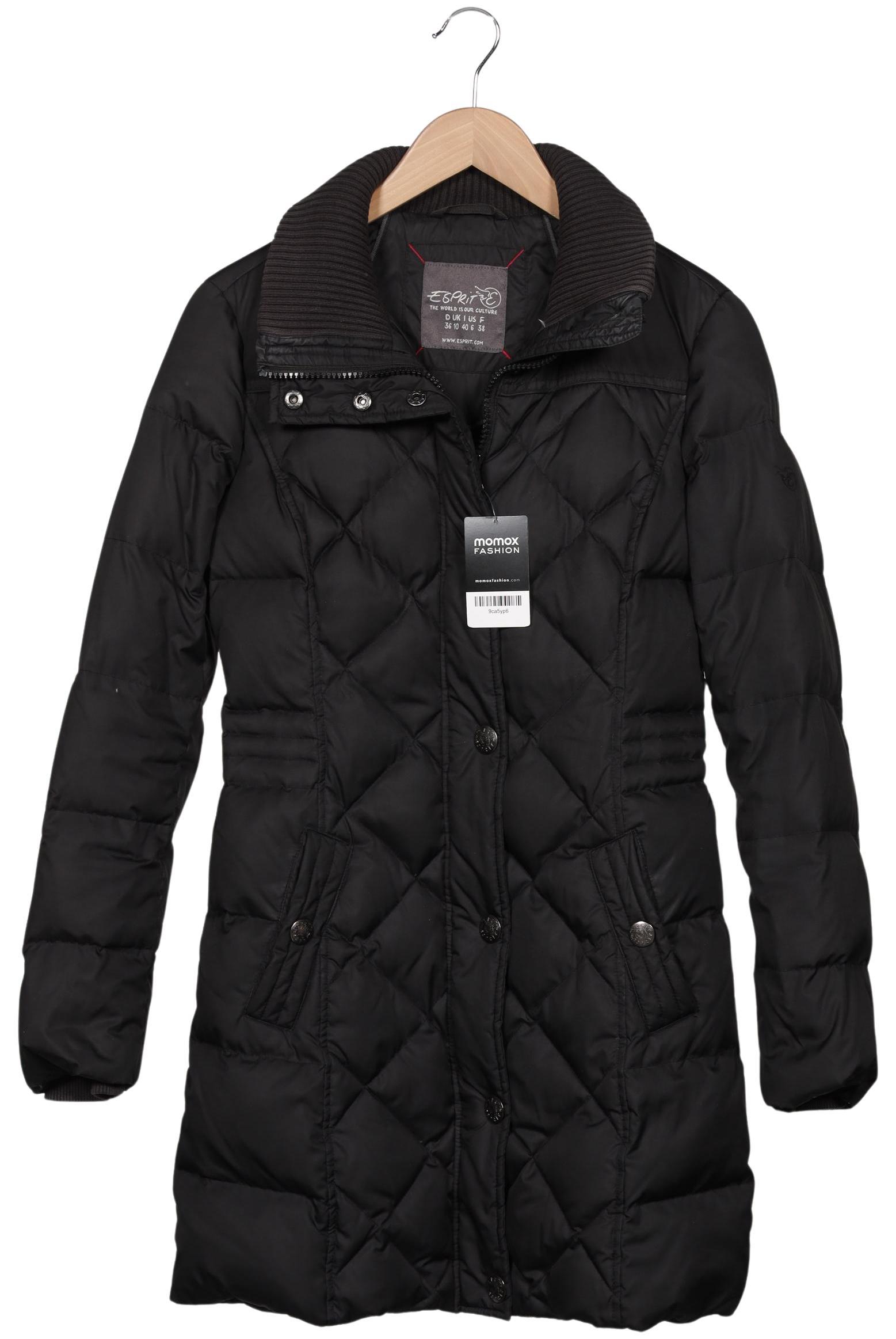 

Esprit Damen Mantel, schwarz, Gr. 36